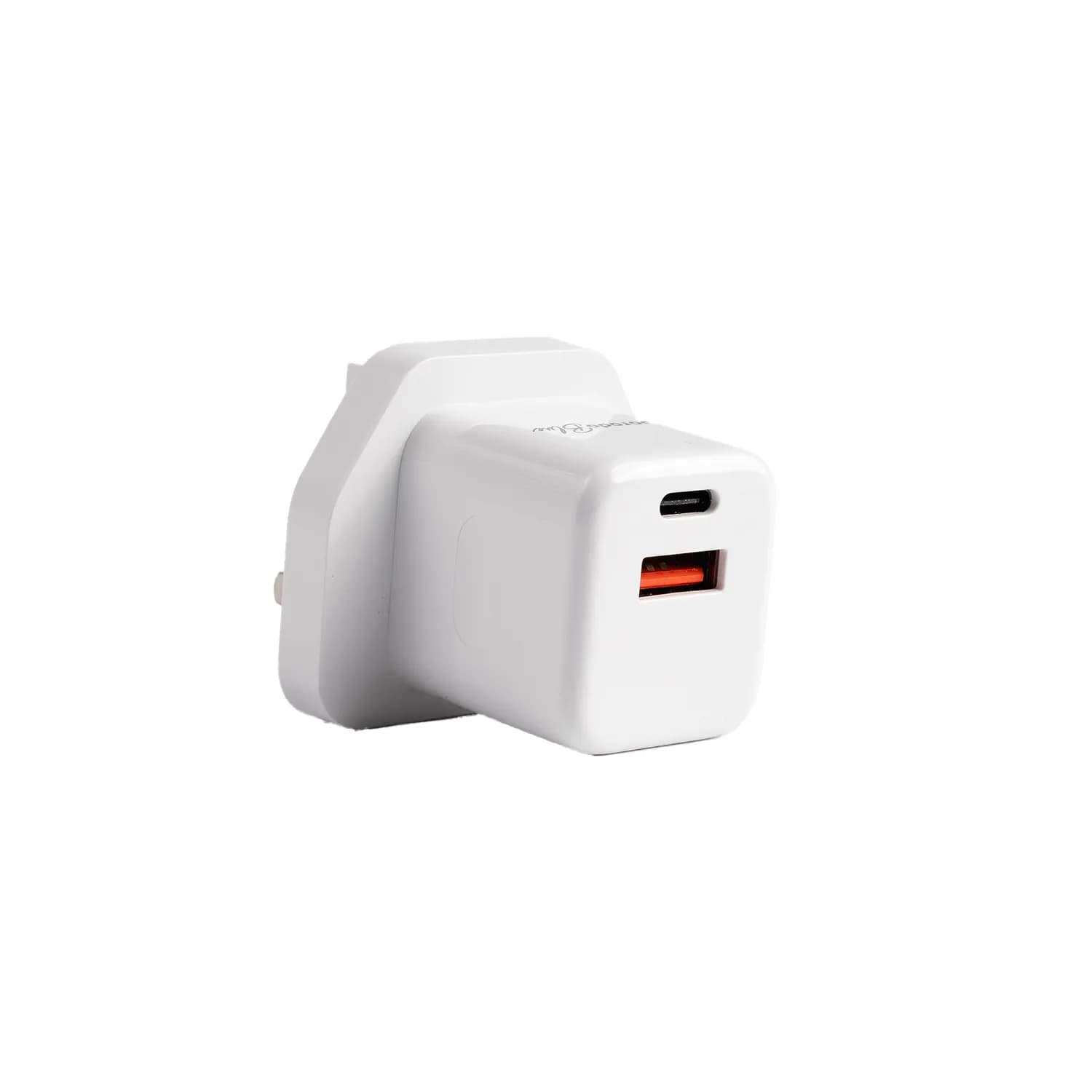 Porodo Blue Wall Charger - White 3