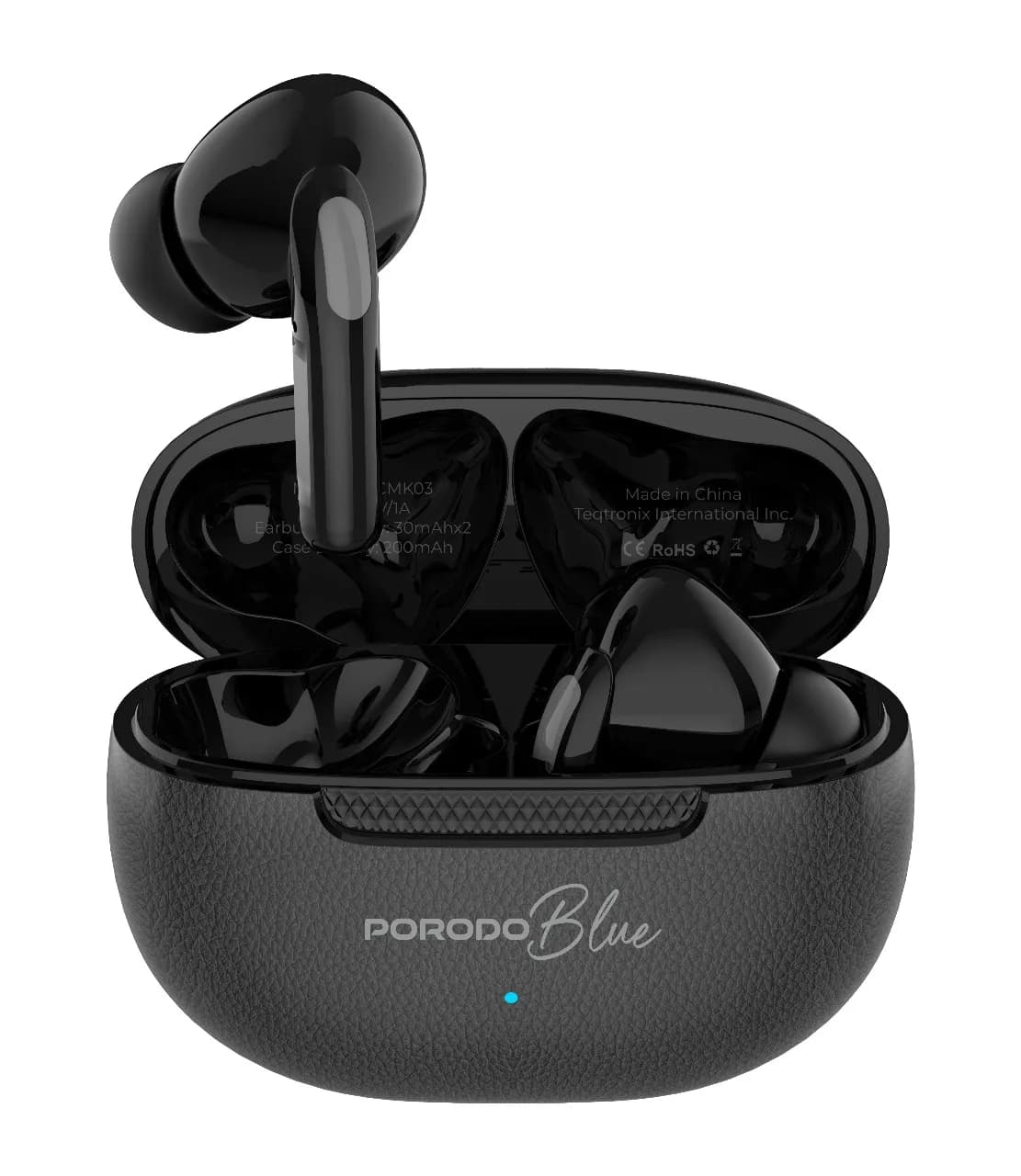 Porodo Earbuds Voxara TWS - 5H Battery, Black 2