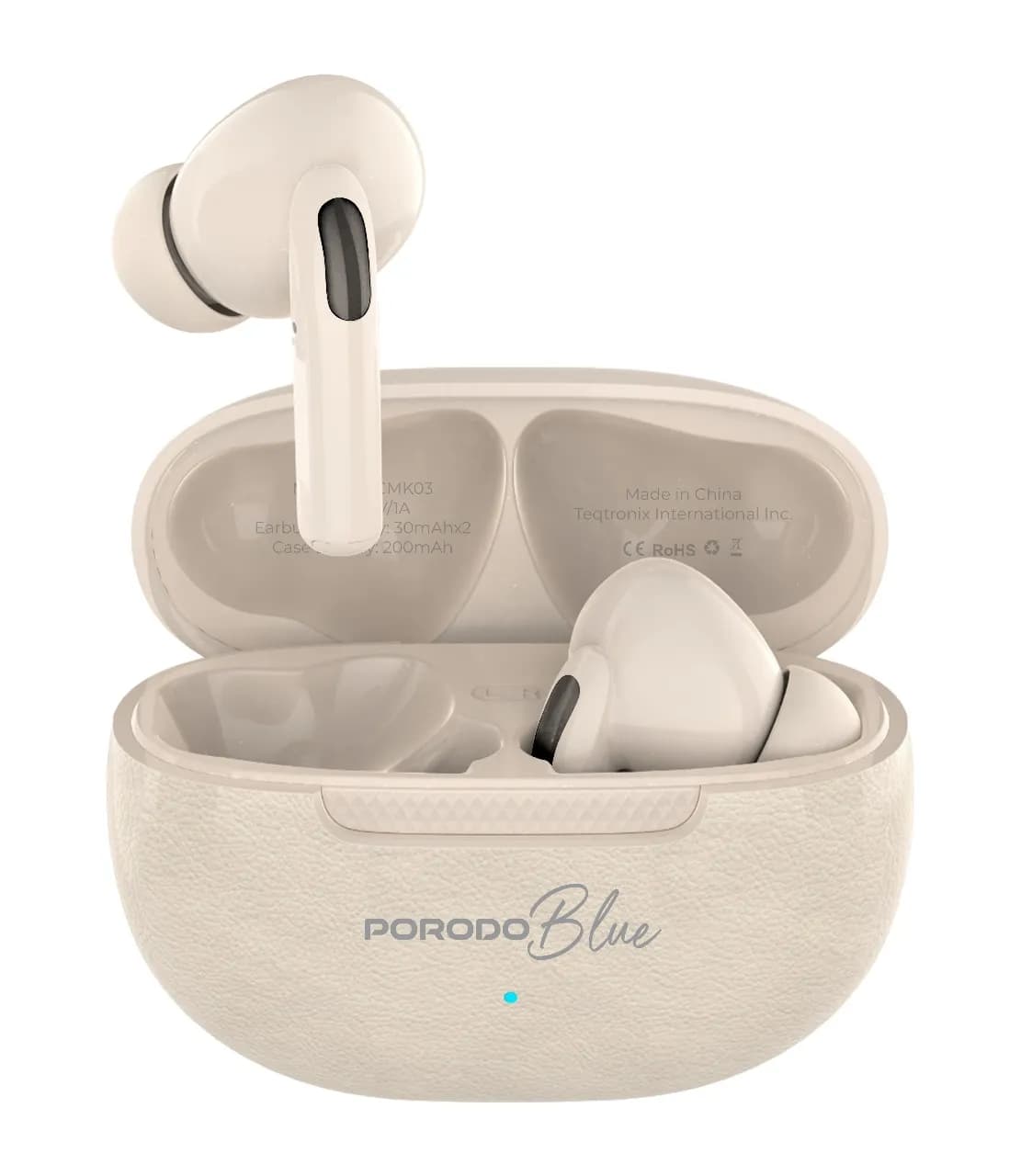 Porodo Blue Voxara TWS Wireless Earbuds 3