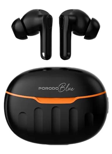 Porodo Earbuds PBCMK8BK - 5H Battery Life, Black 1 Porodo Earbuds PBCMK8BK - 5H Battery Life, Black 1
