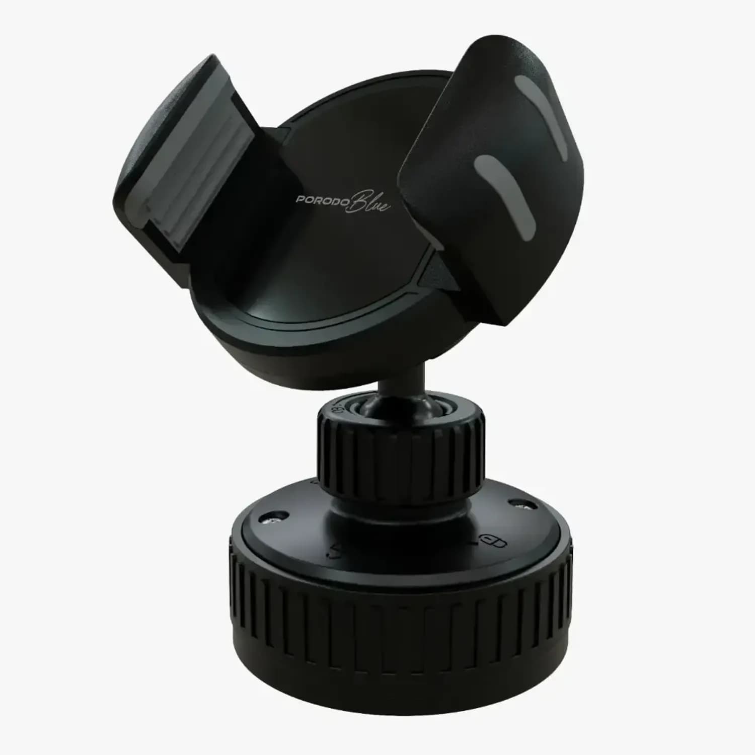 Porodo Phone Holder - 360° Rotatable, Black Porodo Phone Holder - 360° Rotatable, Black