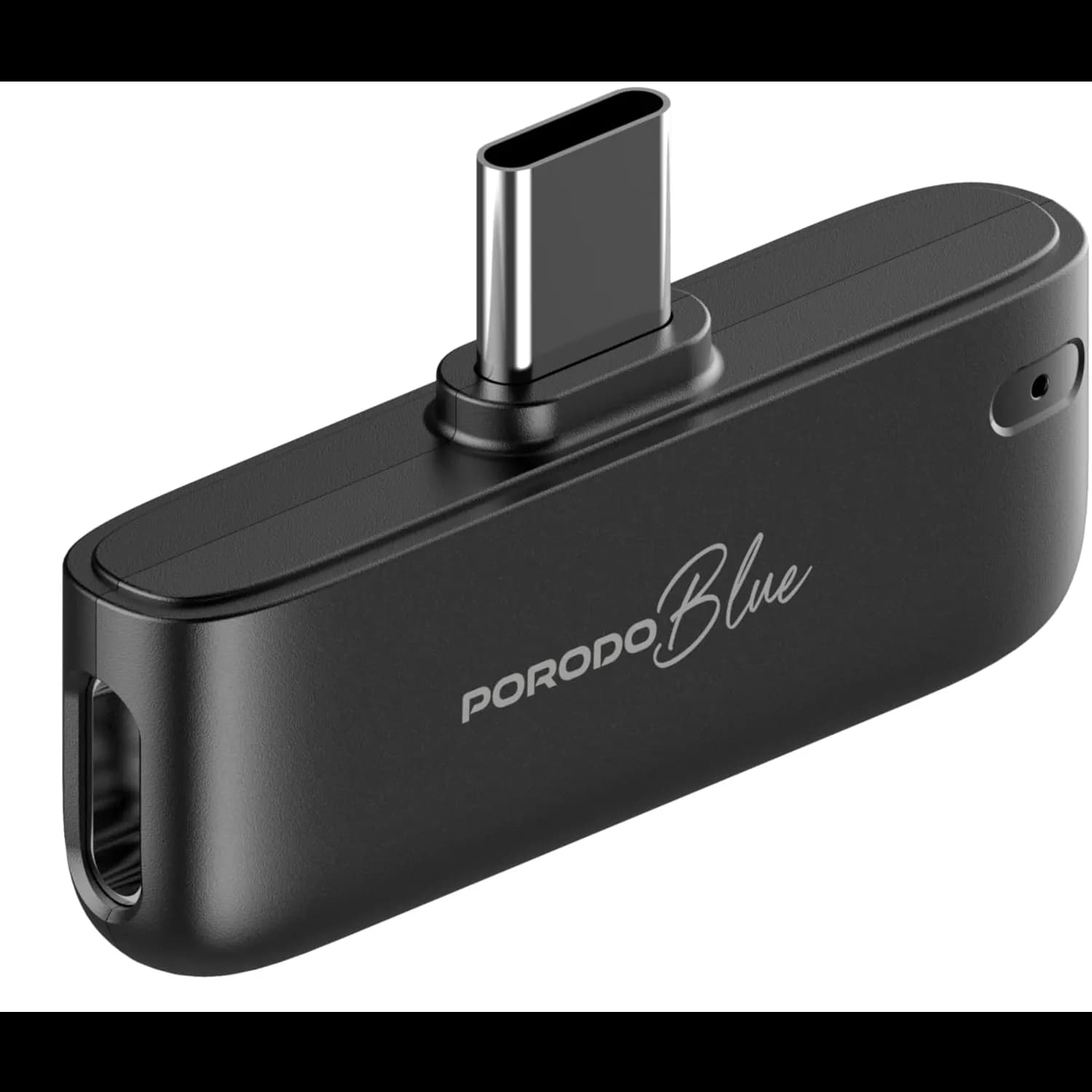 Porodo Wireless ClipMic Pro - Noise-Canceling, Black 4