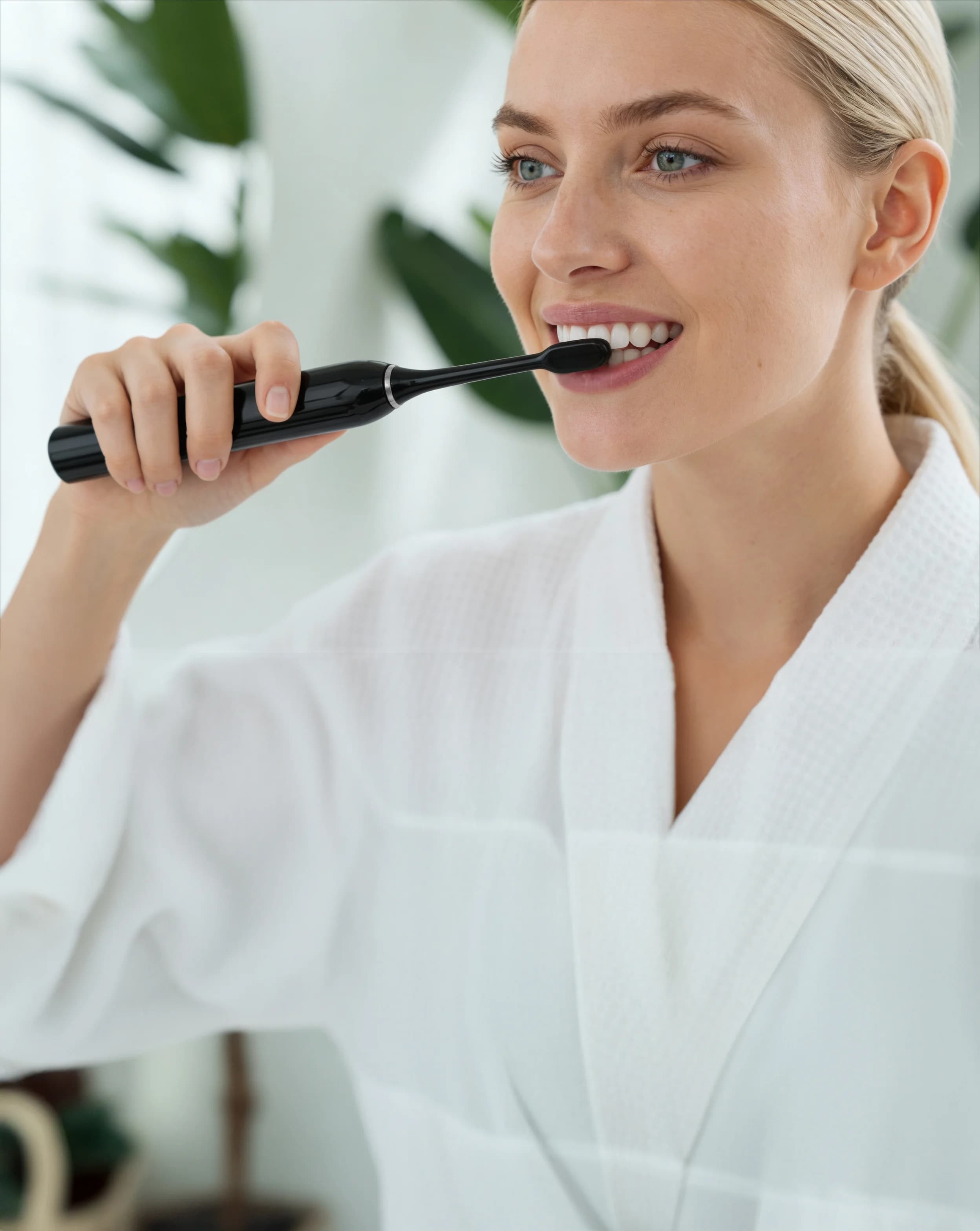 Porodo Blue Electric Toothbrush with Memory Function — Black 2