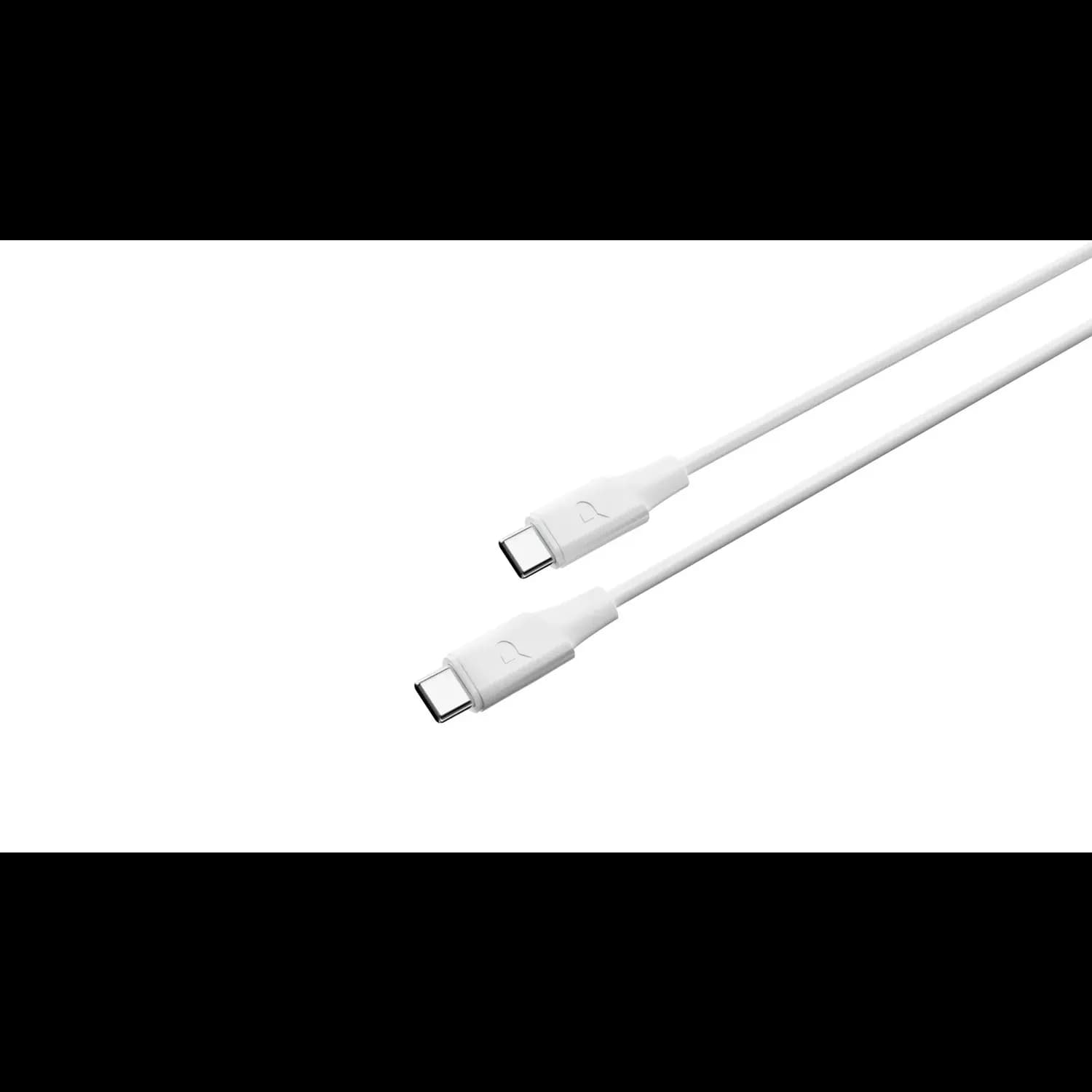Powerology Power Sync Flex USB-C to USB-C - 1.2M Cable, PD 60W — Black 5