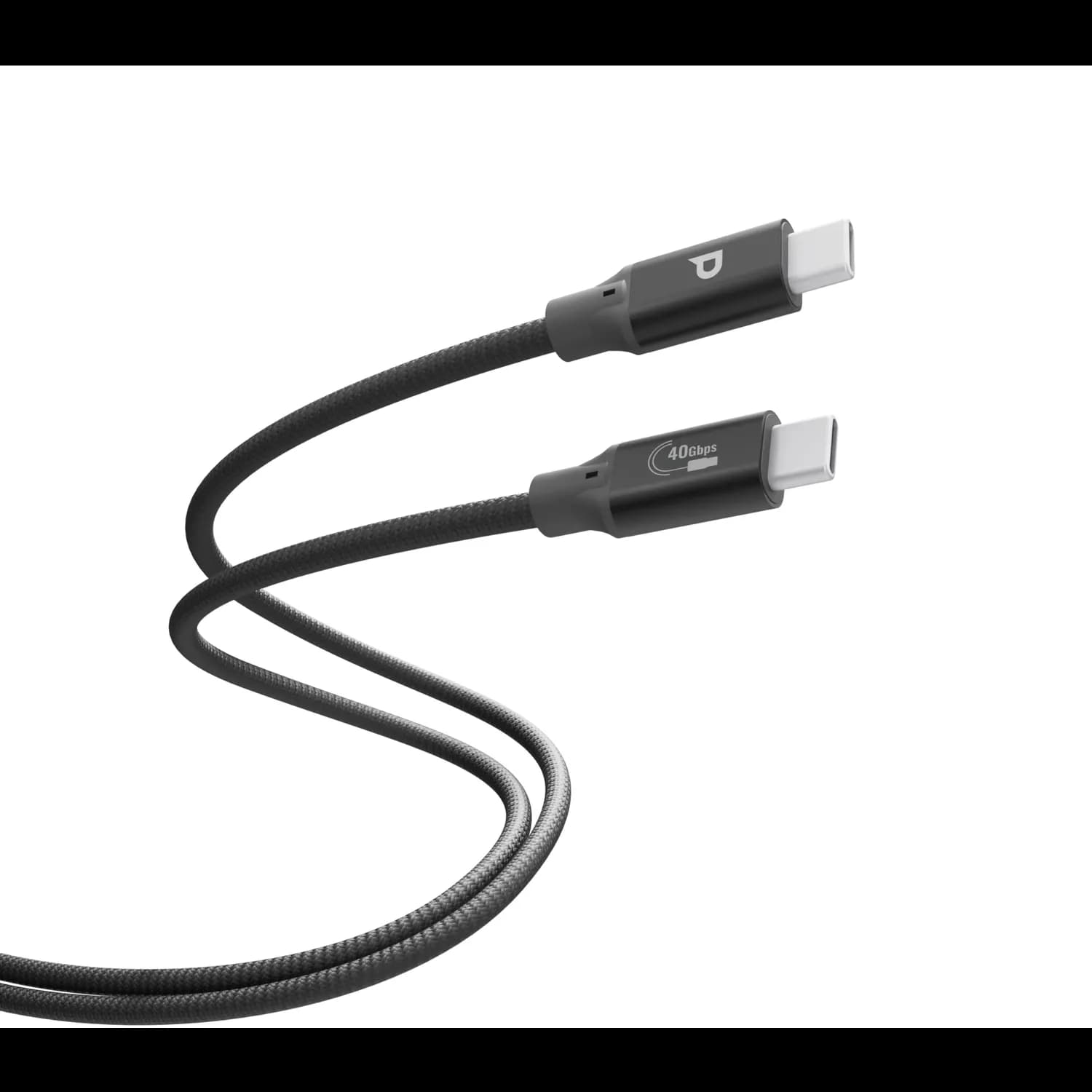 Powerology USB-C Cable - 100W PD, 10Gbps, Gray 1 Powerology USB-C Cable - 100W PD, 10Gbps, Gray 1