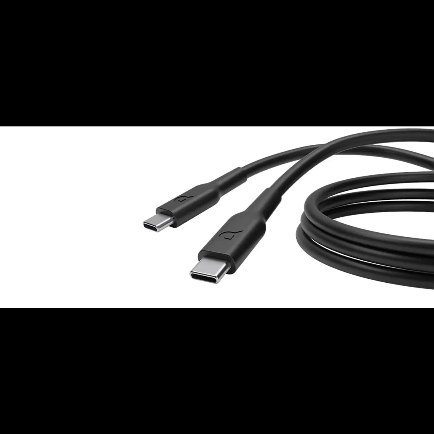 Powerology USB-C to USB-C Cable - 100W Fast Charge, Black 1 Powerology USB-C to USB-C Cable - 100W Fast Charge, Black 1