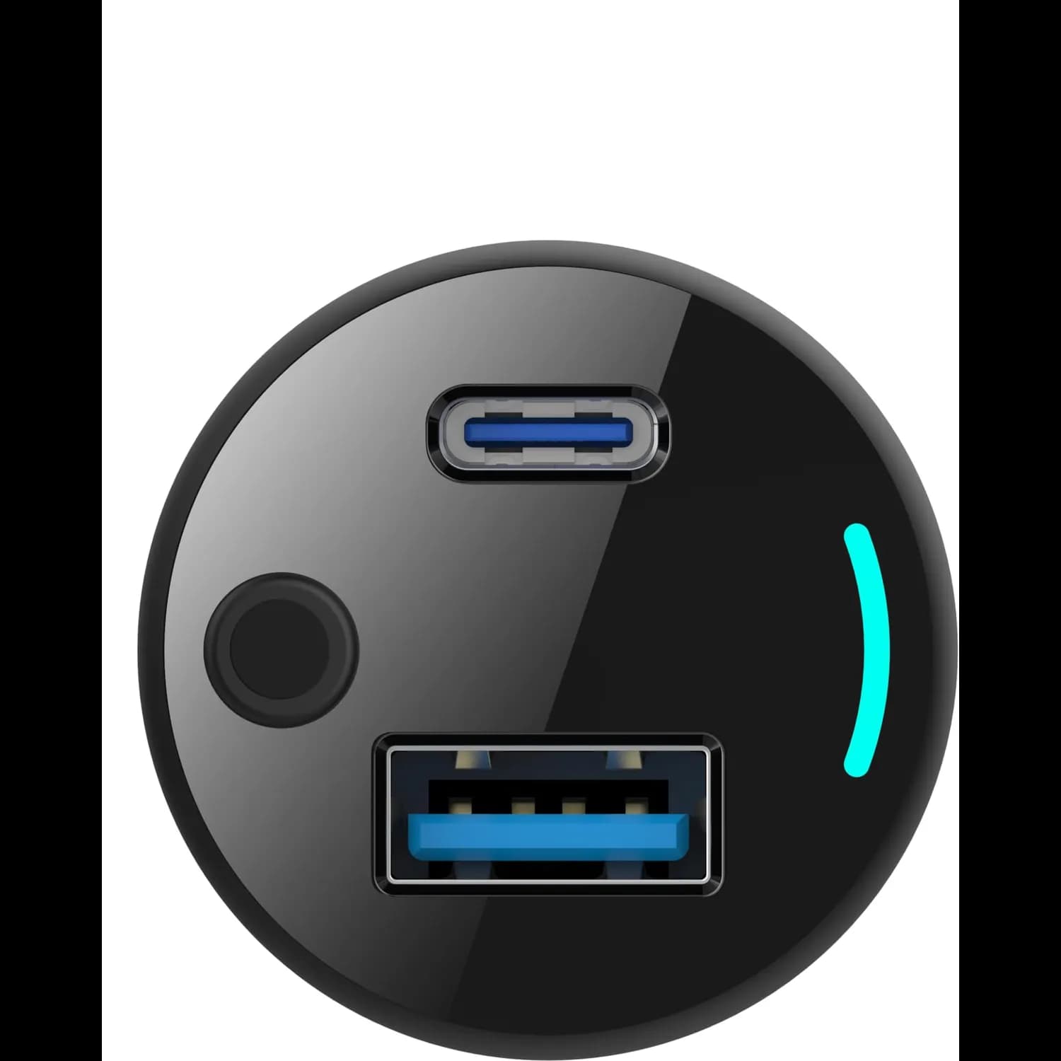 Powerology Dual Port Charger - 100W PD + 18W QC, Black 3