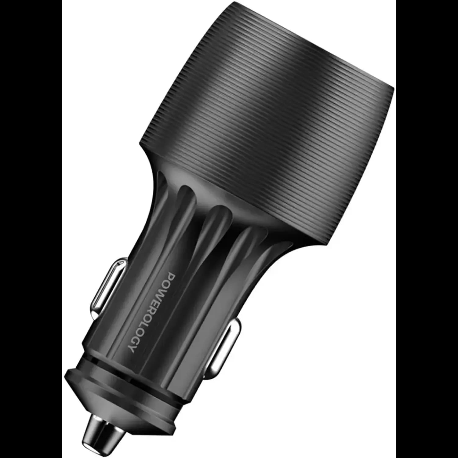 Powerology Car Charger Velox - 66W Dual-Port, Black 2