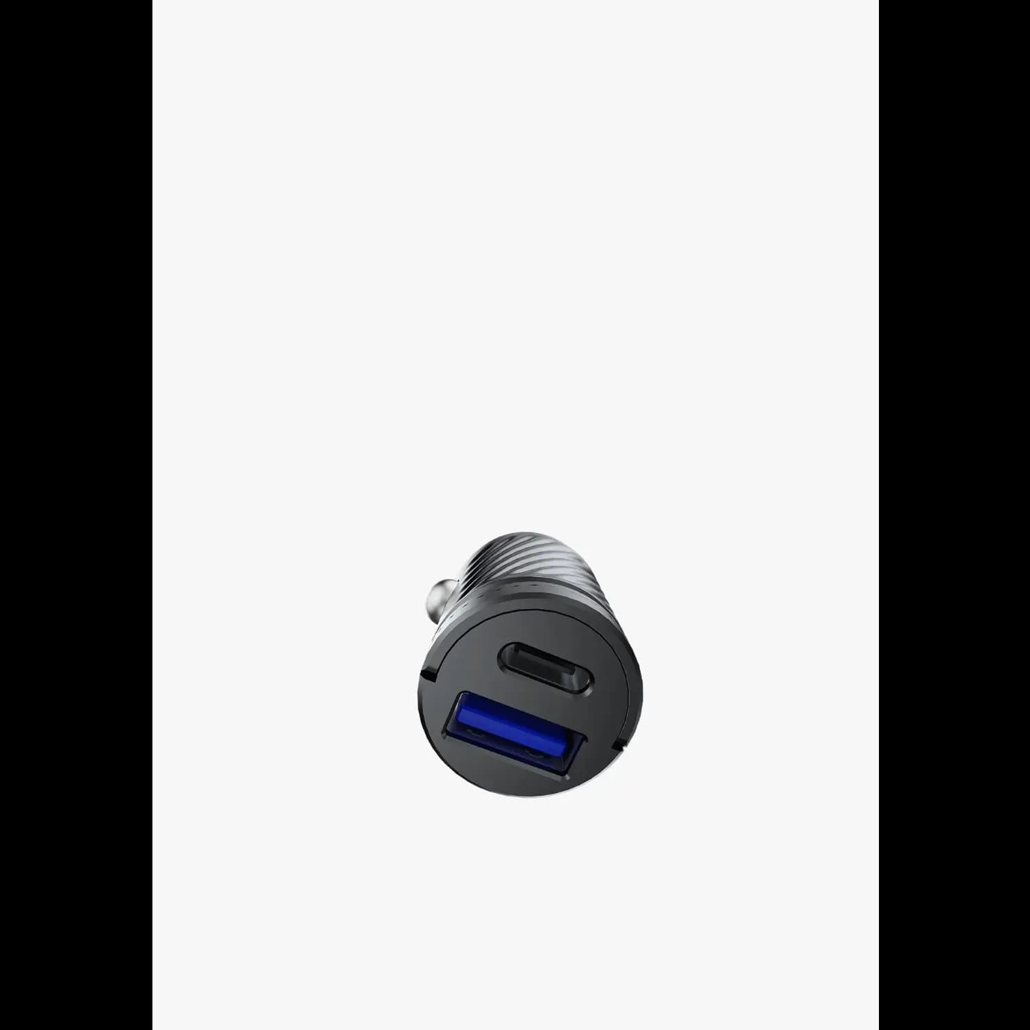 Powerology Car Charger - Dual-Port, Black 2