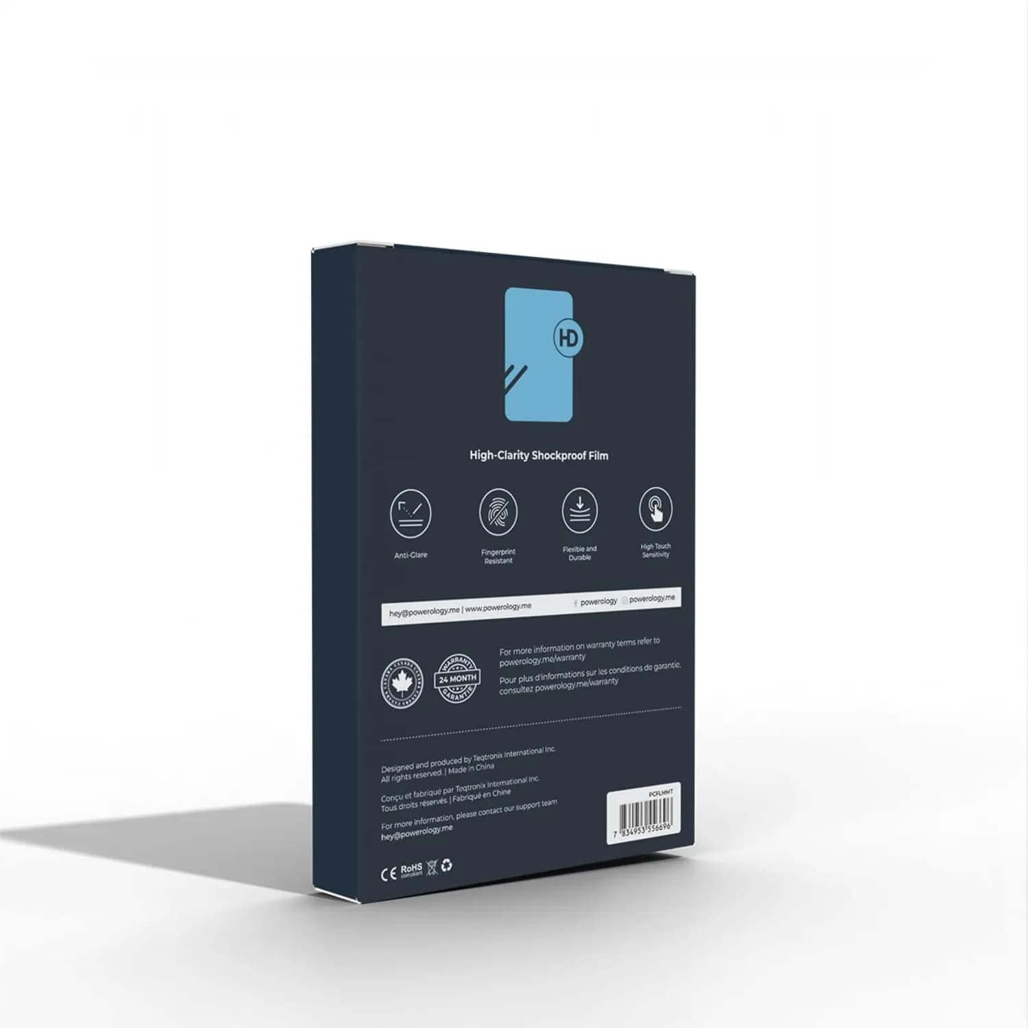 Powerology Screen Protector - Matte, Self-Healing, Ultra-Clear 3