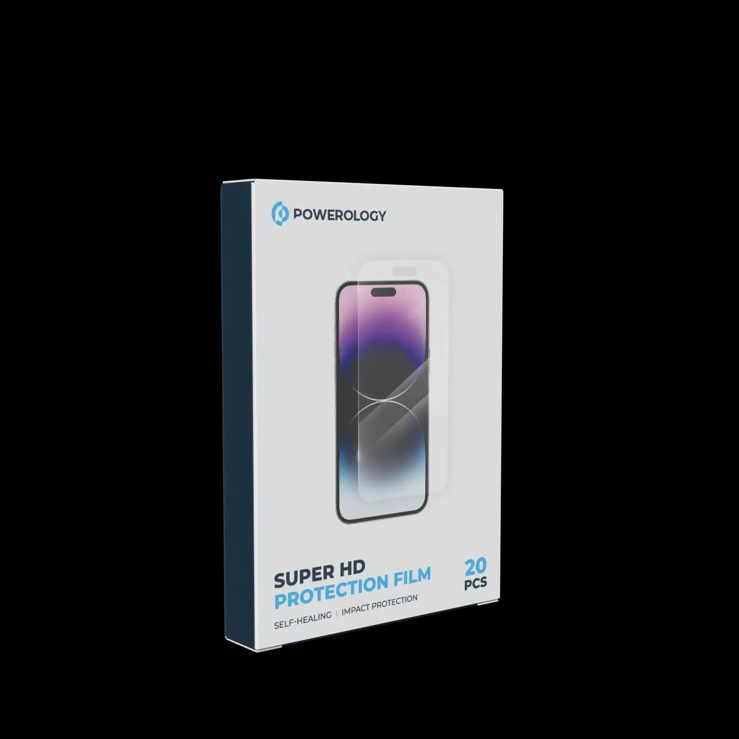 Powerology Screen Protector - Super HD, Clear, 20pcs 3