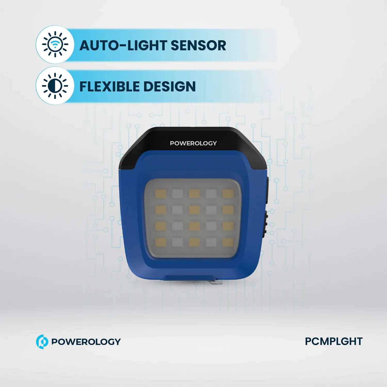 Powerology LED Light - Clip-on, Black 4