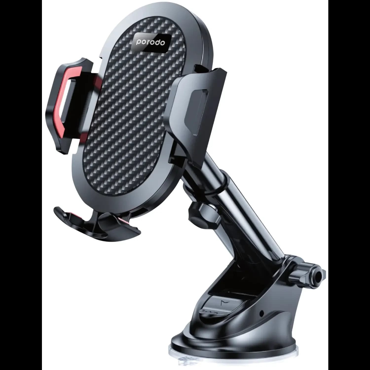 Porodo Car Mount - 360° Rotatable, Black 1