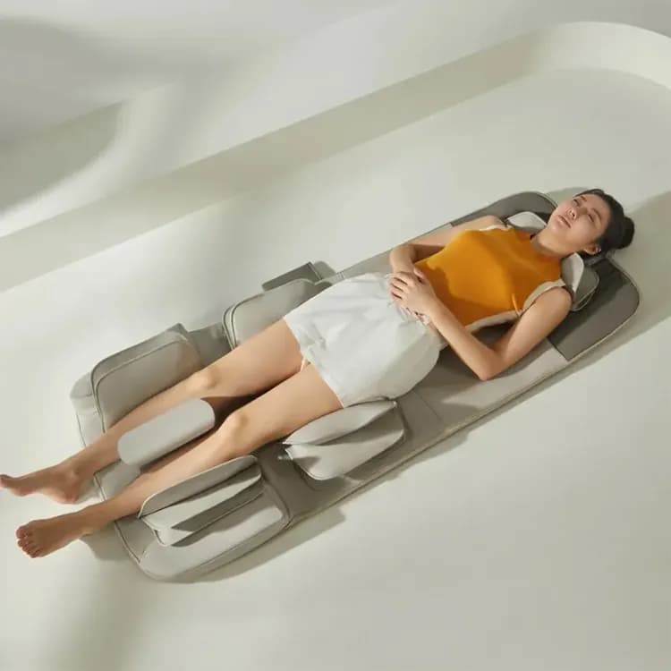 Porodo Massage Mat - Full Body, Smart Heat, Vibration, Grey 2