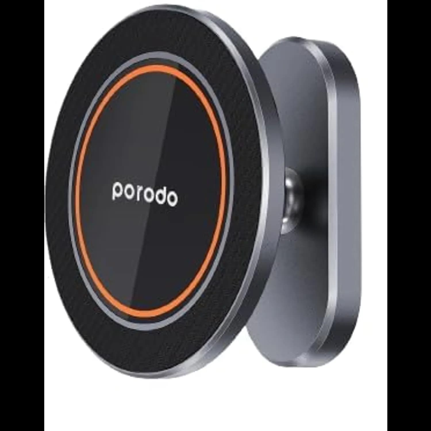 Porodo MagSafe Compatible Dashboard Mount - 360° Swivel, Gray 2
