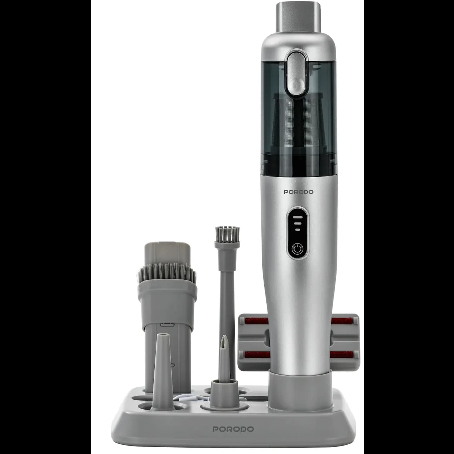 Porodo Blower & Vacuum Cleaner - 9-in-1, Gray 5