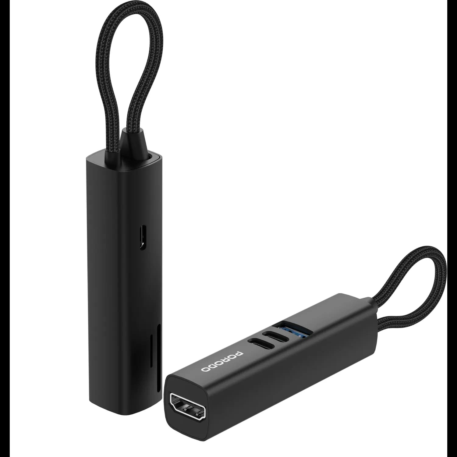 Porodo Travel Adapter - Dual USB-A 2.4A, Black 5