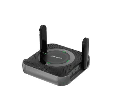Porodo Wireless Router - 4G LTE, Portable, 12H Battery 1 Porodo Wireless Router - 4G LTE, Portable, 12H Battery 1