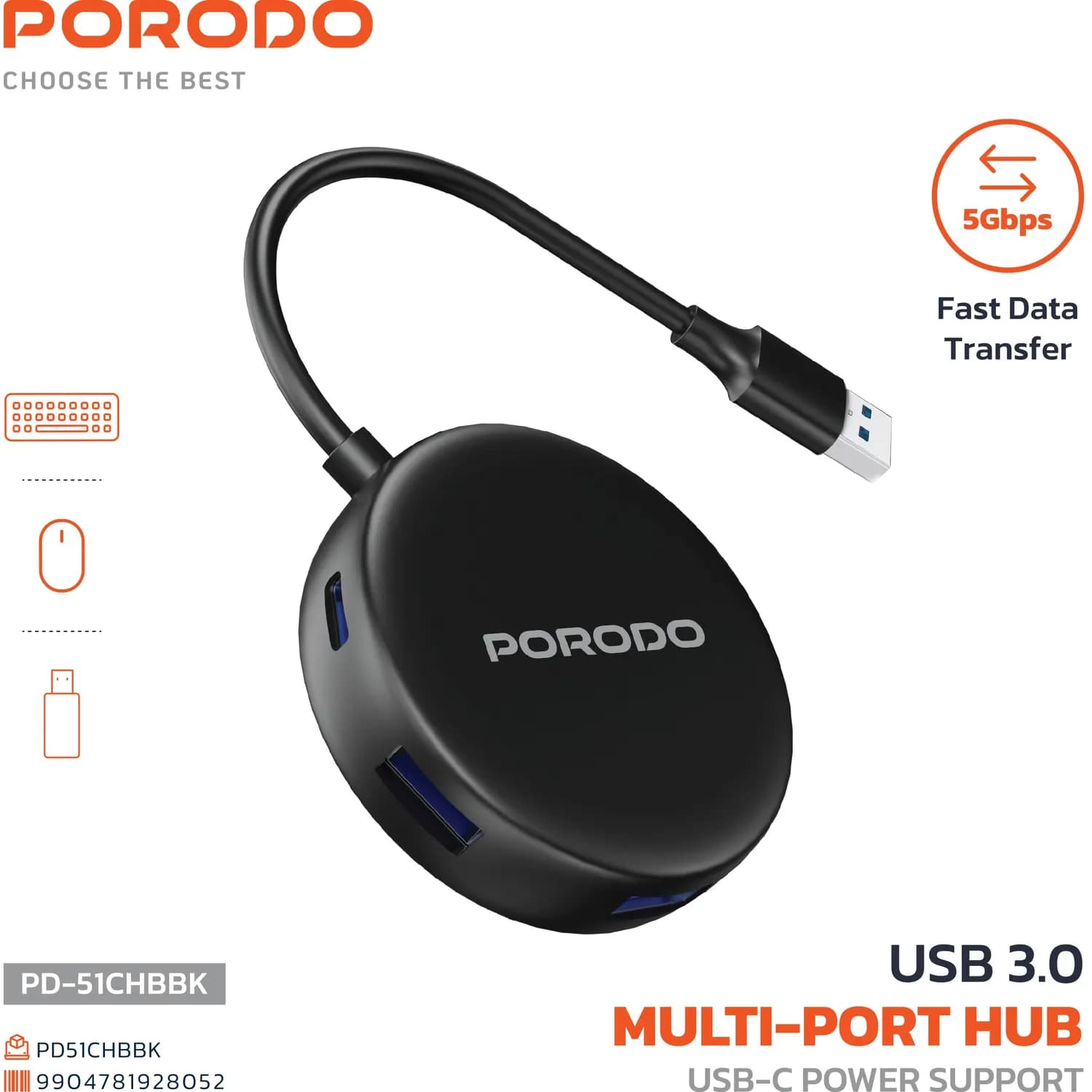 Porodo Protection Pack iPhone 17 Pro Max - 5-in-1 Clear 3