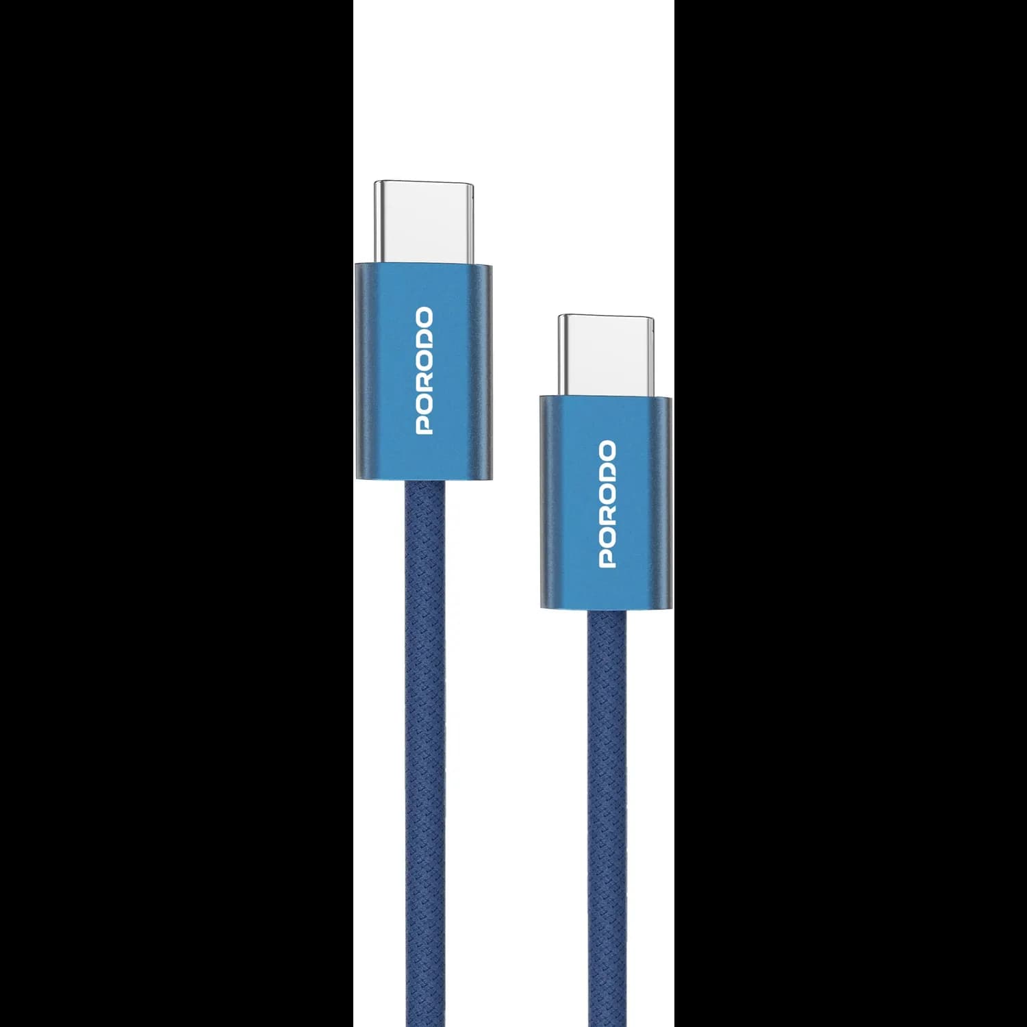 Porodo USB-C Cable - 60W Fast Charging, Blue 1 Porodo USB-C Cable - 60W Fast Charging, Blue 1