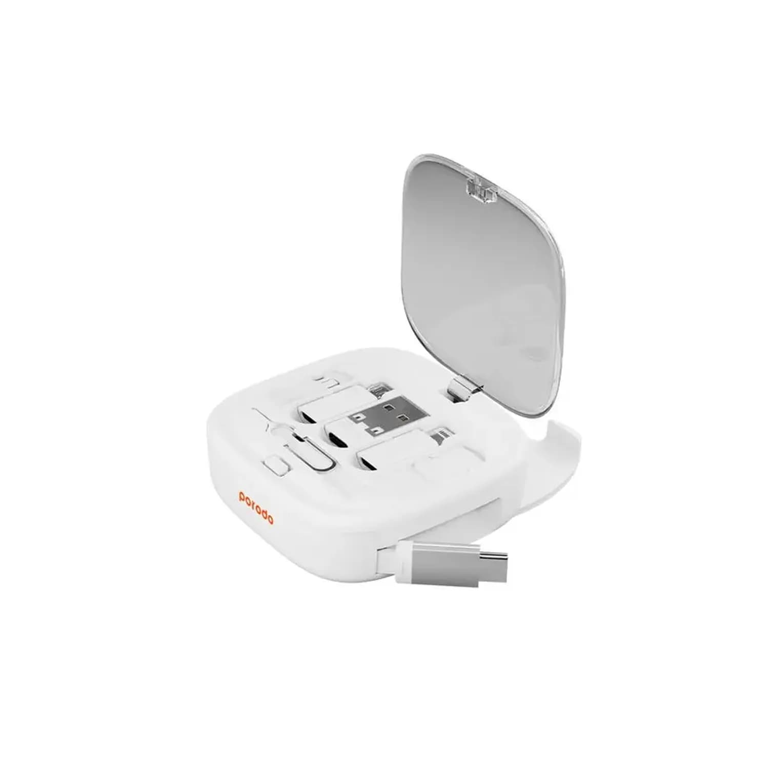 Porodo Multi-Device Charging Kit Data & Charge - White 2