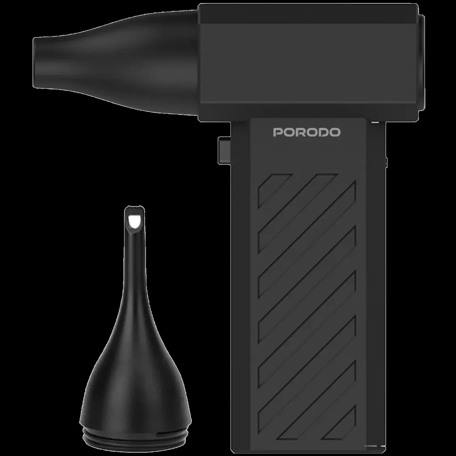 Porodo Cordless Turbo Air Blower - Power Bank, 4 Speeds, Black 1 Porodo Cordless Turbo Air Blower - Power Bank, 4 Speeds, Black 1