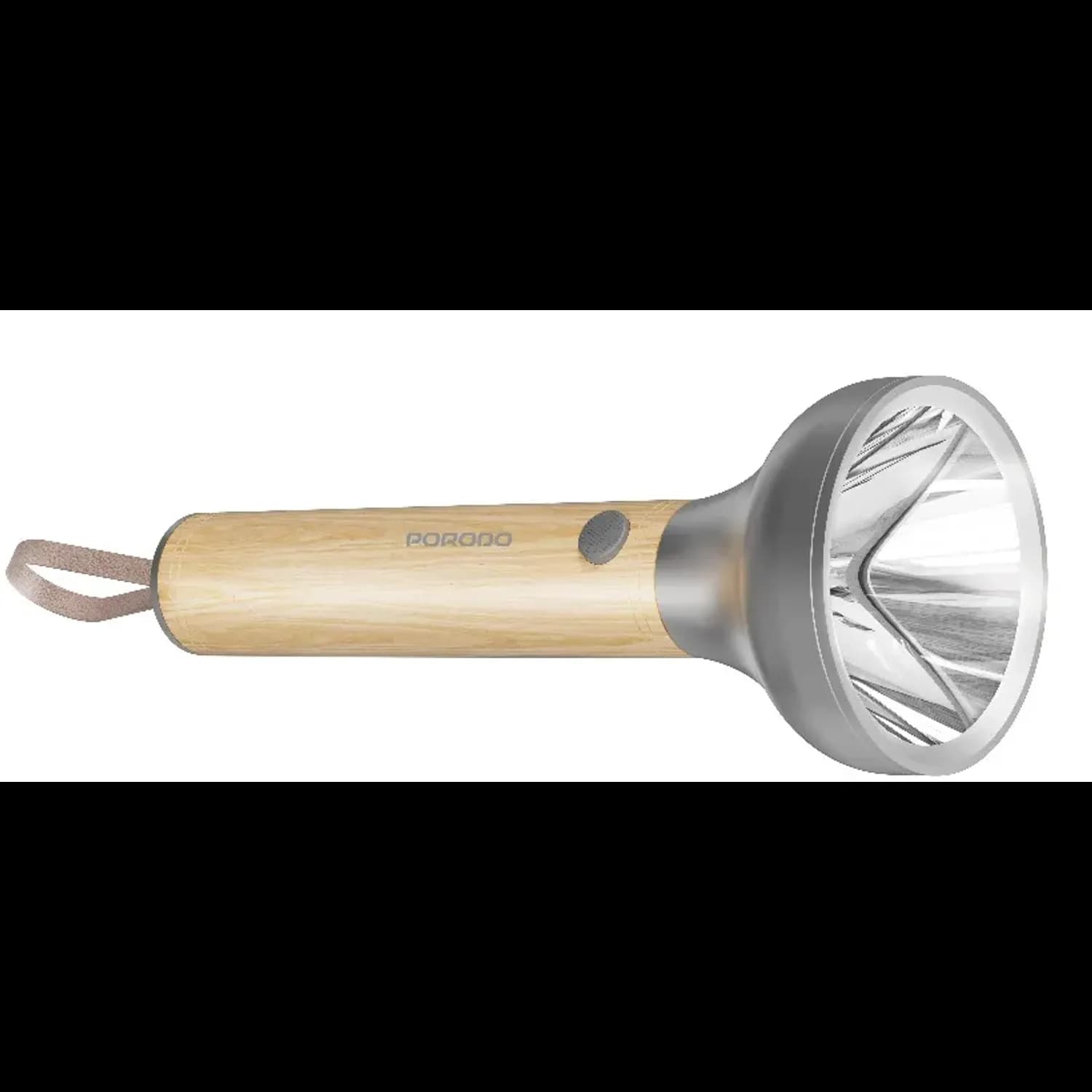 Porodo LED Flashlight Birch 300 - 300 Lumens, 8H Battery, Wooden 1 Porodo LED Flashlight Birch 300 - 300 Lumens, 8H Battery, Wooden 1