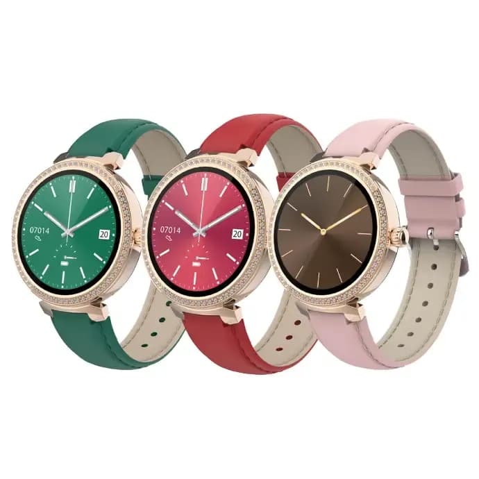 Porodo Belle Smart Watch AMOLED Display — Red 5