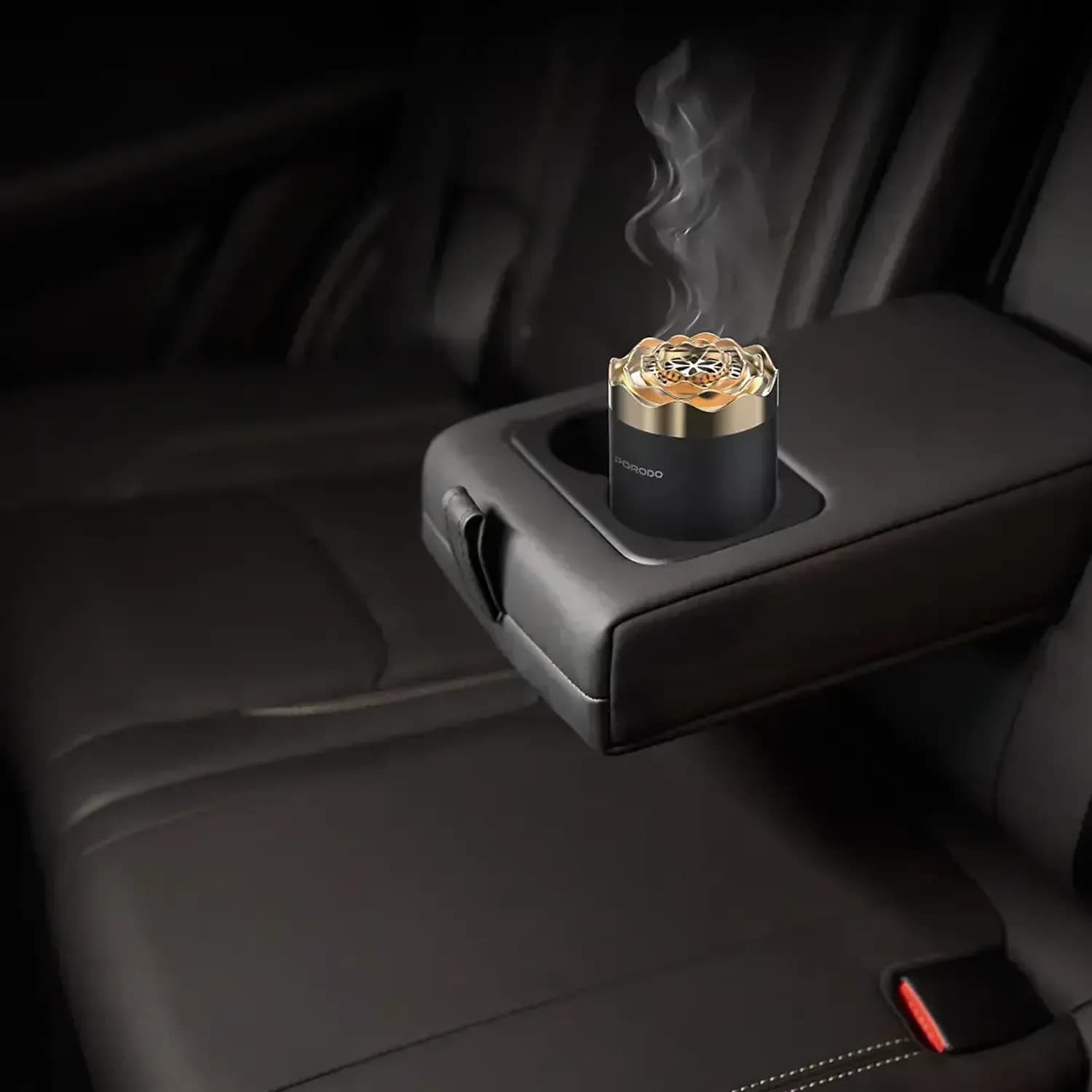 Porodo Incense Burner - 18W, Type-C Charging, Black 4