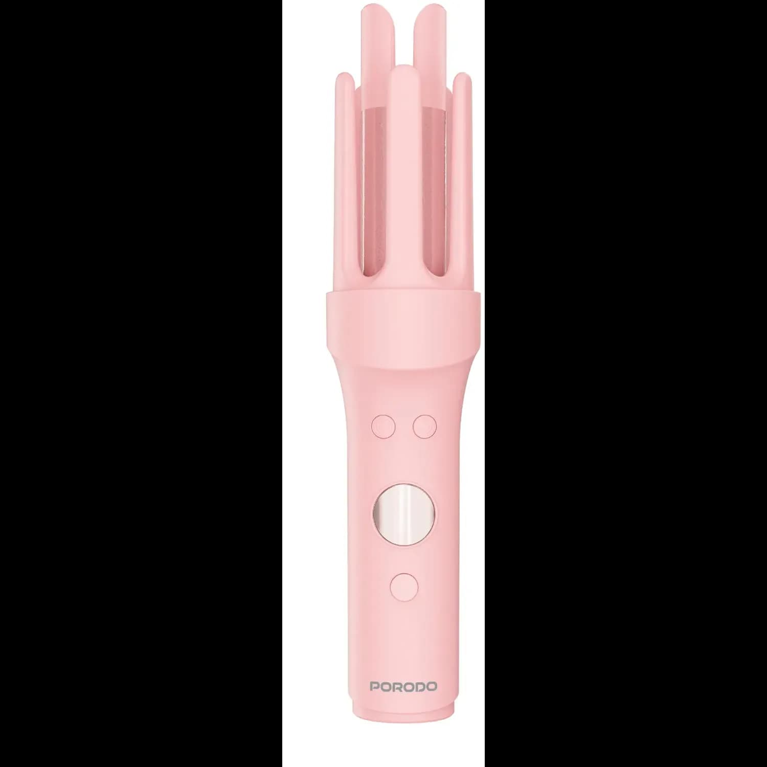 Porodo Ceramic Curling Iron - Digital Display, Pink 1 Porodo Ceramic Curling Iron - Digital Display, Pink 1