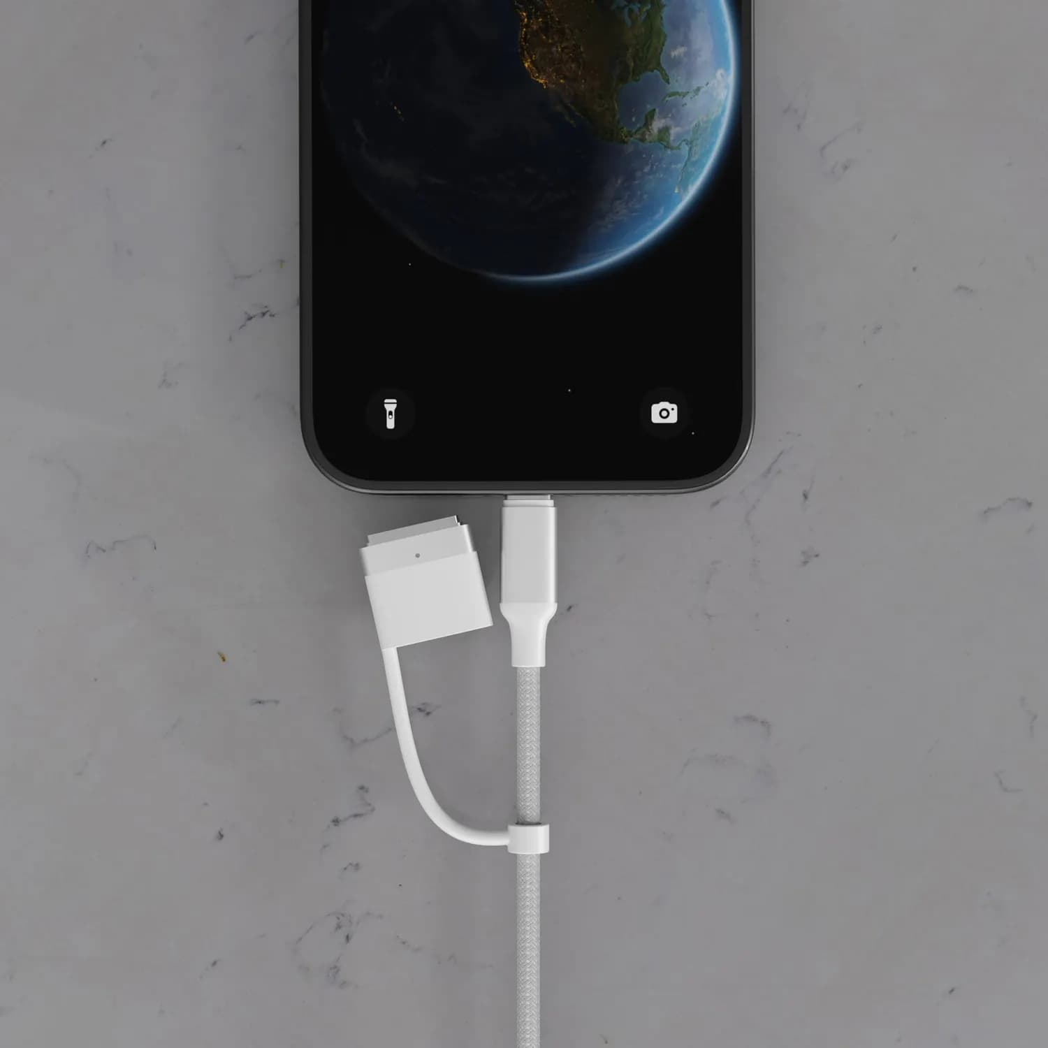 Porodo Charging Cable - 4-in-1 Braided, 1M, Black 5