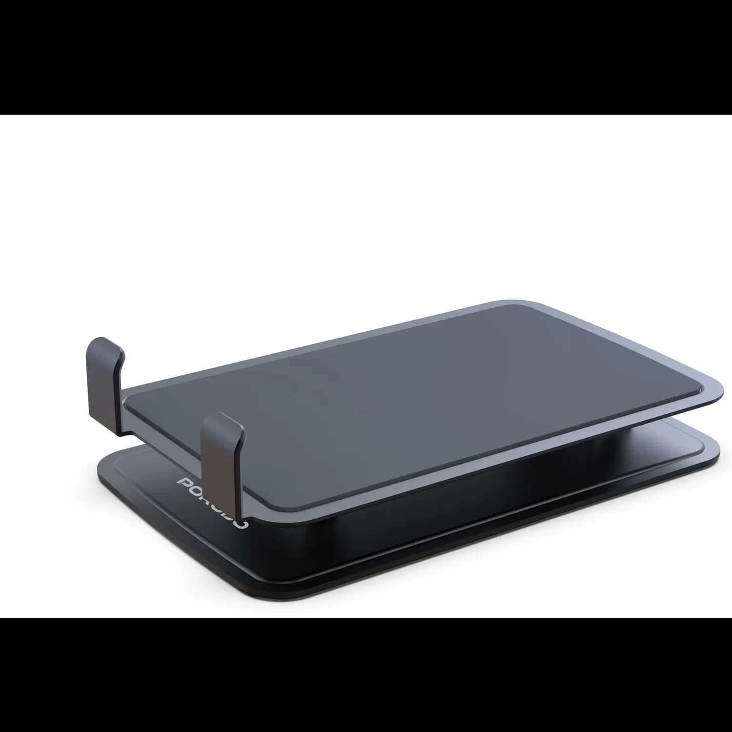 Porodo Foldable Desktop Stand - Adjustable Angle, Gray 3