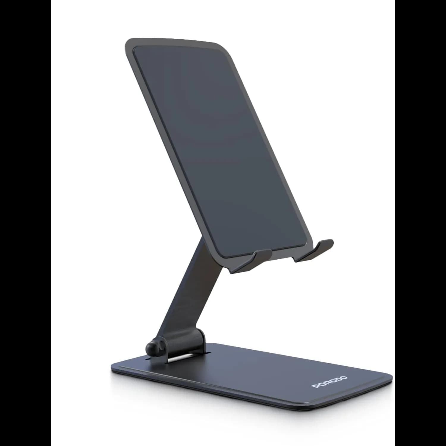 Porodo Foldable Desktop Stand - Adjustable Angle, Gray 1