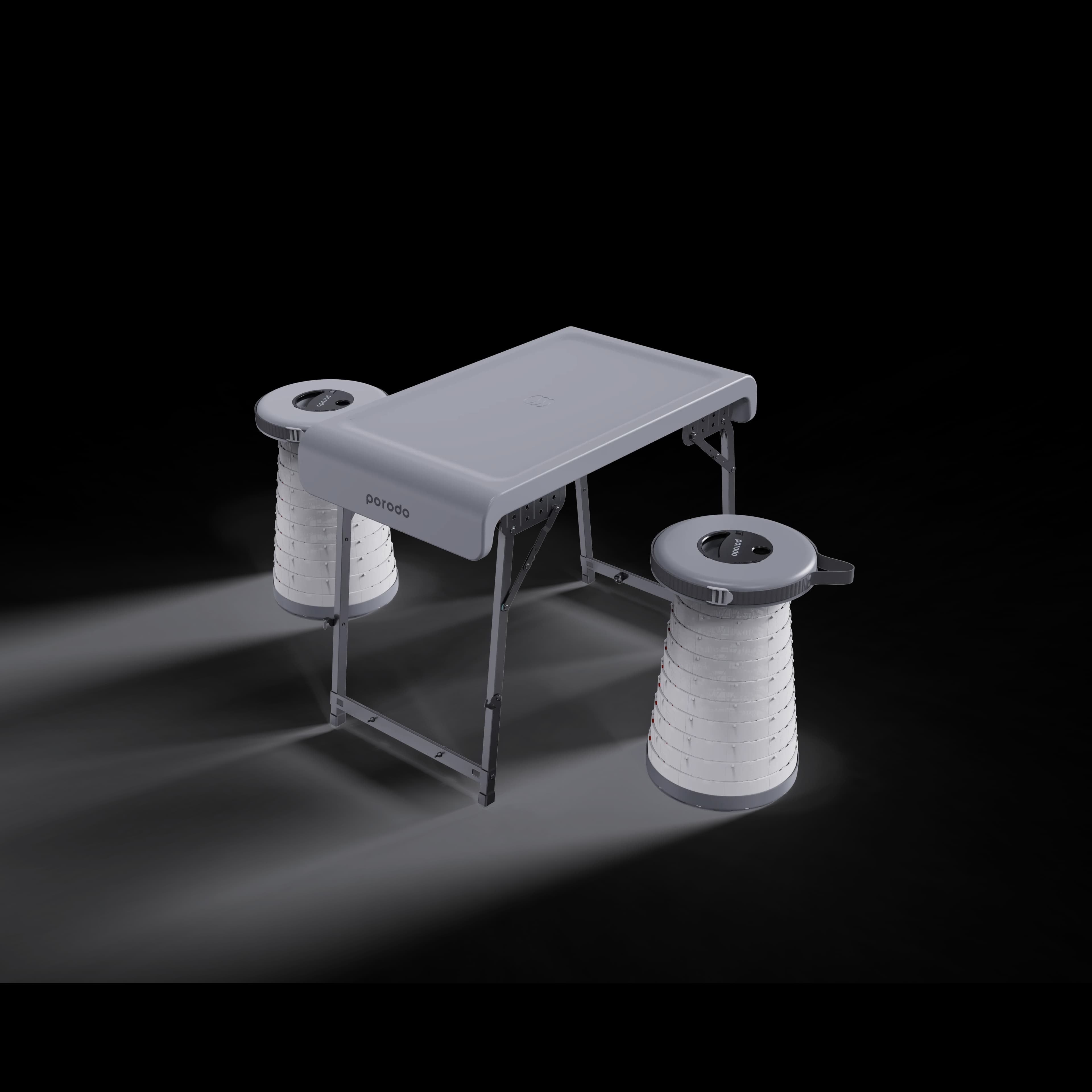 Portable Camping Table & Stool Set 4
