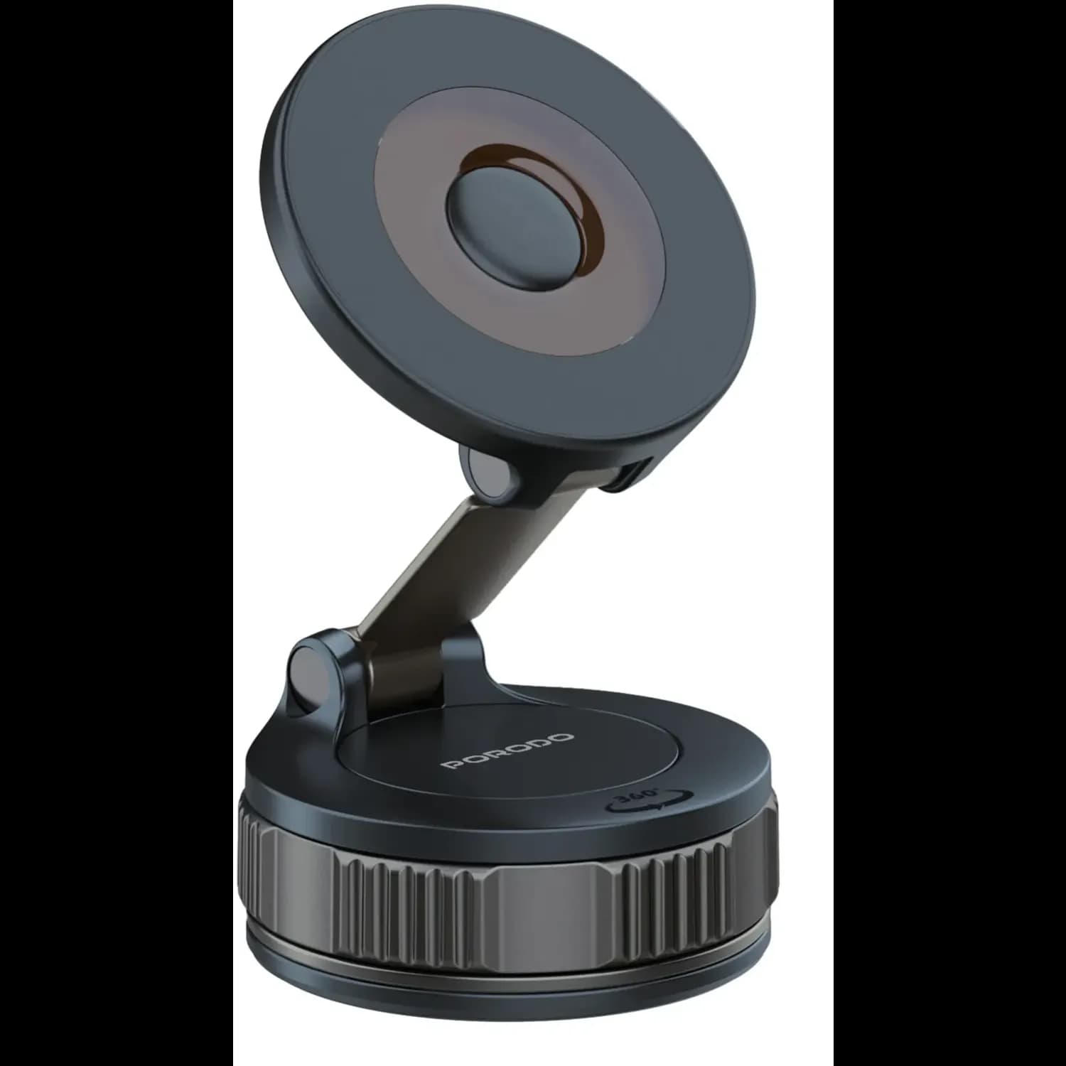 Porodo Car Mount - MagSafe Compatible, 360° Rotatable, Black 1 Porodo Car Mount - MagSafe Compatible, 360° Rotatable, Black 1