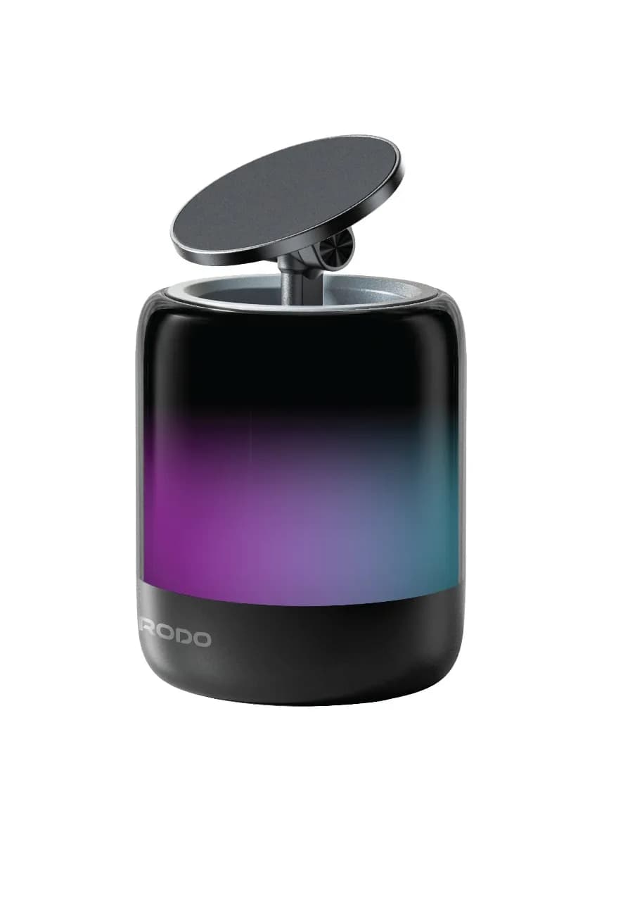 Porodo SyncGlow Speaker & Phone Holder with Rhythmic Lights 3