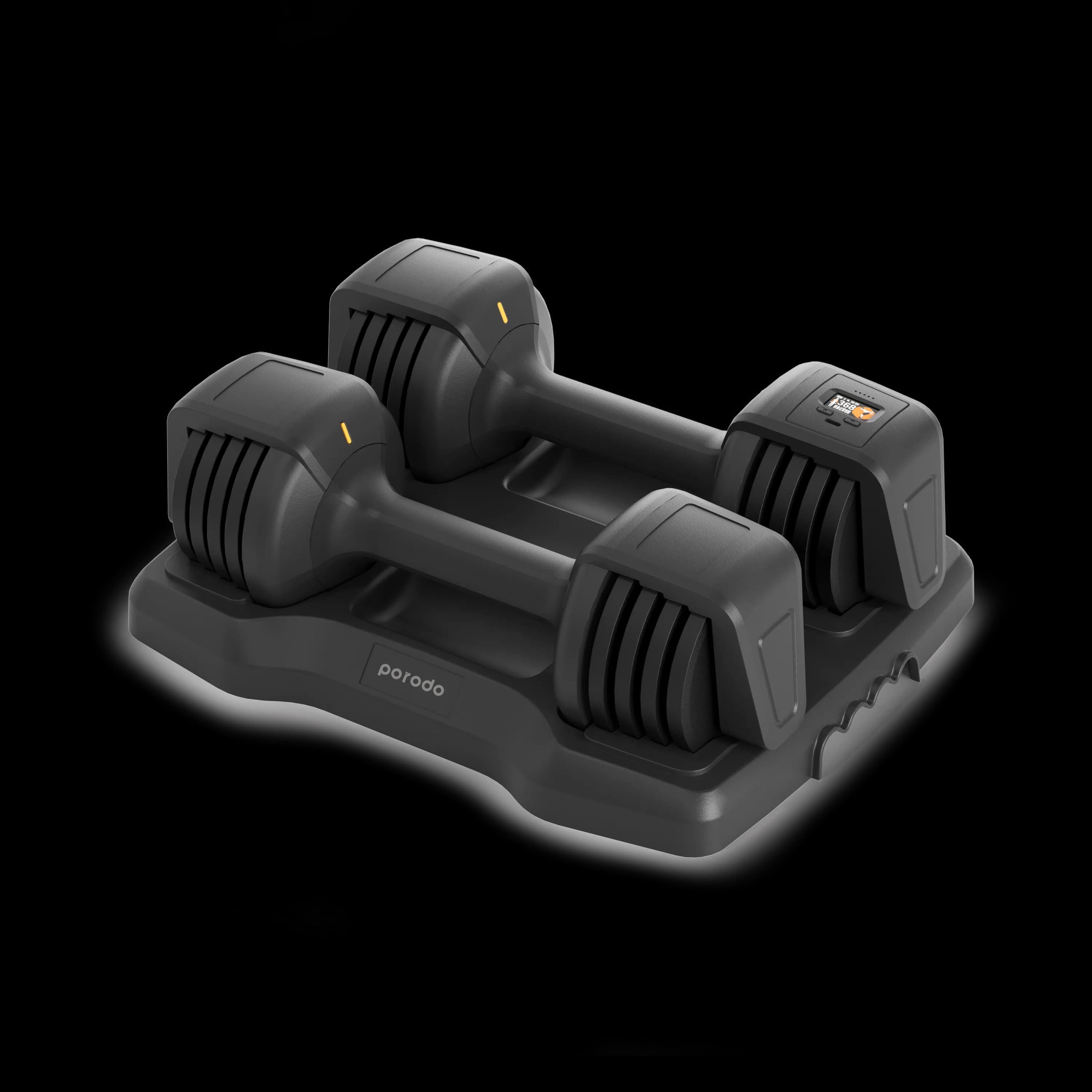 Porodo 12.5 LB double Adjustable Smart Dumbbell 2