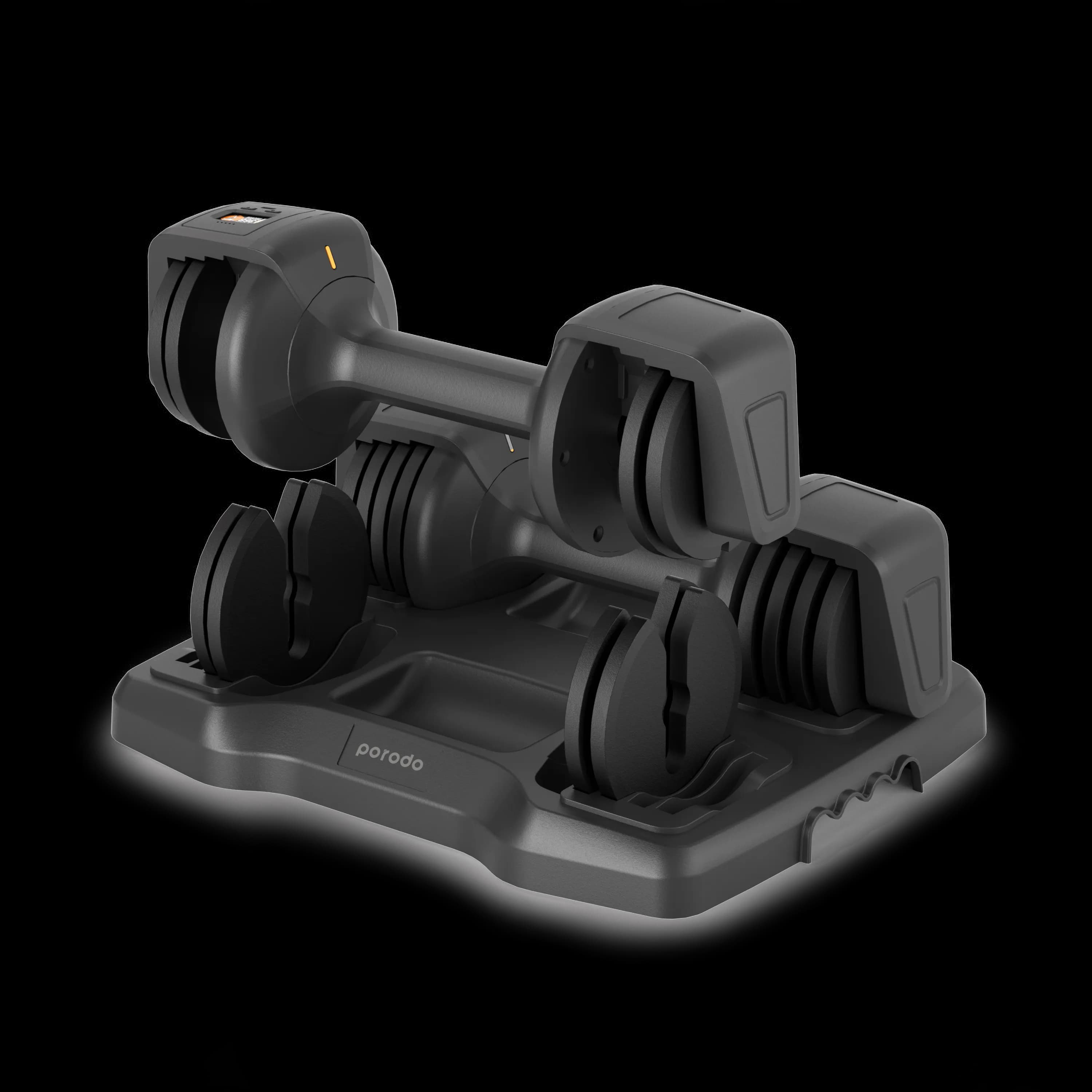 Porodo 12.5 LB double Adjustable Smart Dumbbell 4
