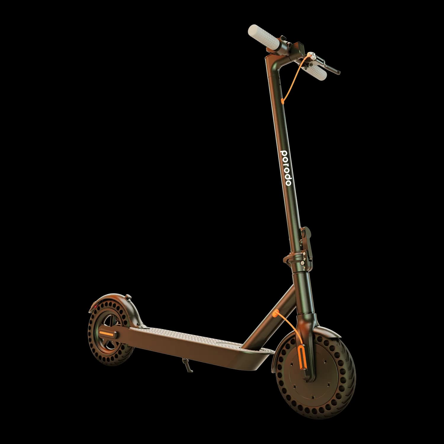 Porodo Electric Scooter 6.6AH with Helmet - Black 1 Porodo Electric Scooter 6.6AH with Helmet - Black 1