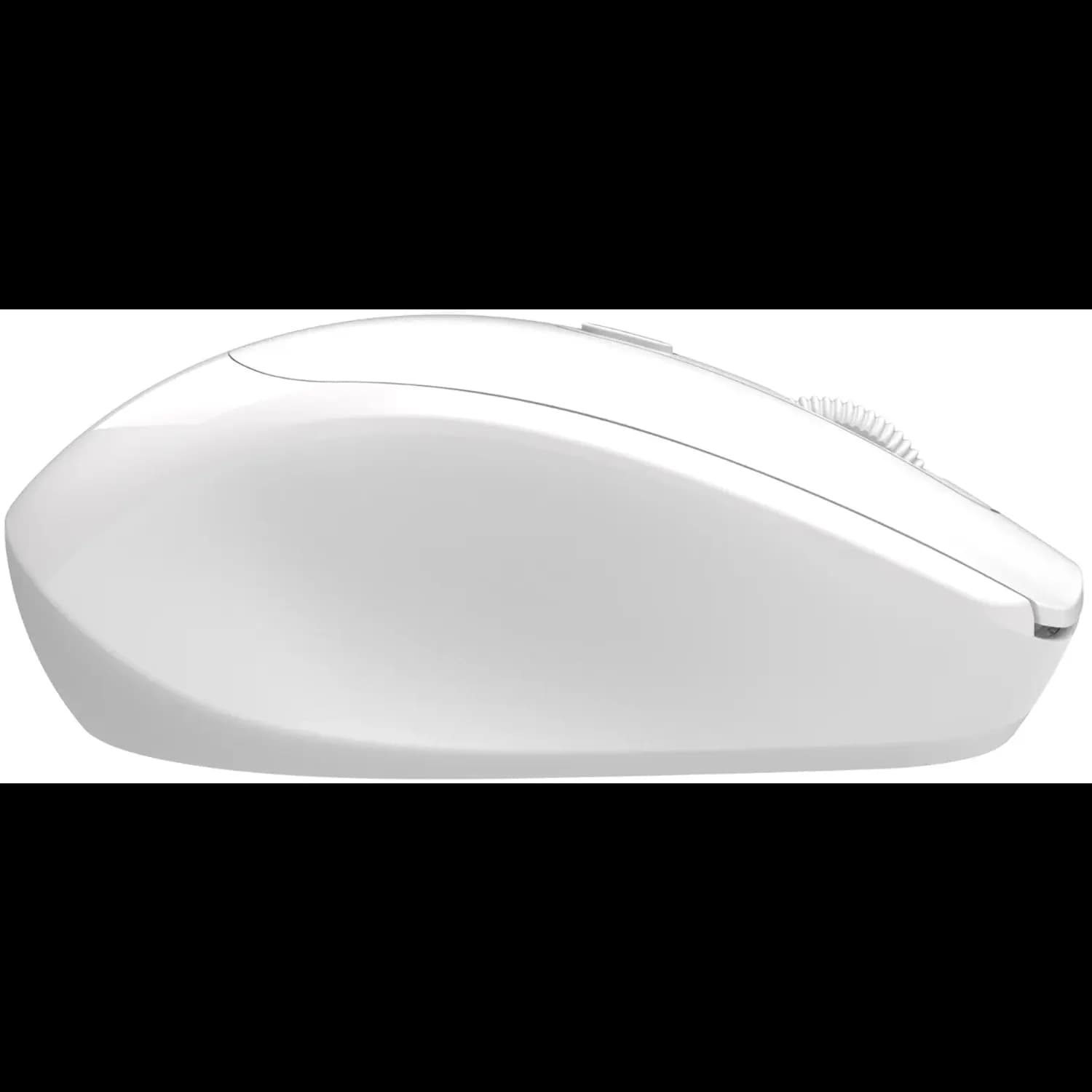 Porodo Wireless Mouse - Bluetooth 5.4, White — Black 6