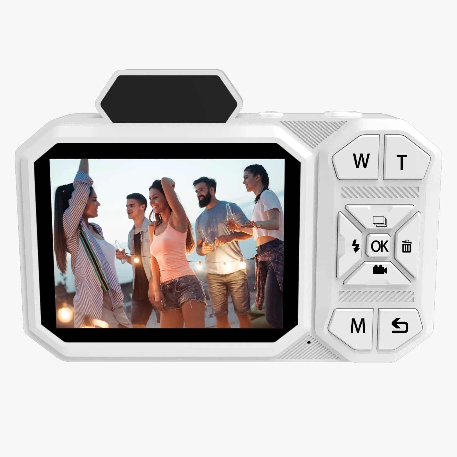 Porodo Advanced Digital Camera Video Stabilization & 18x Zoom — Black 5