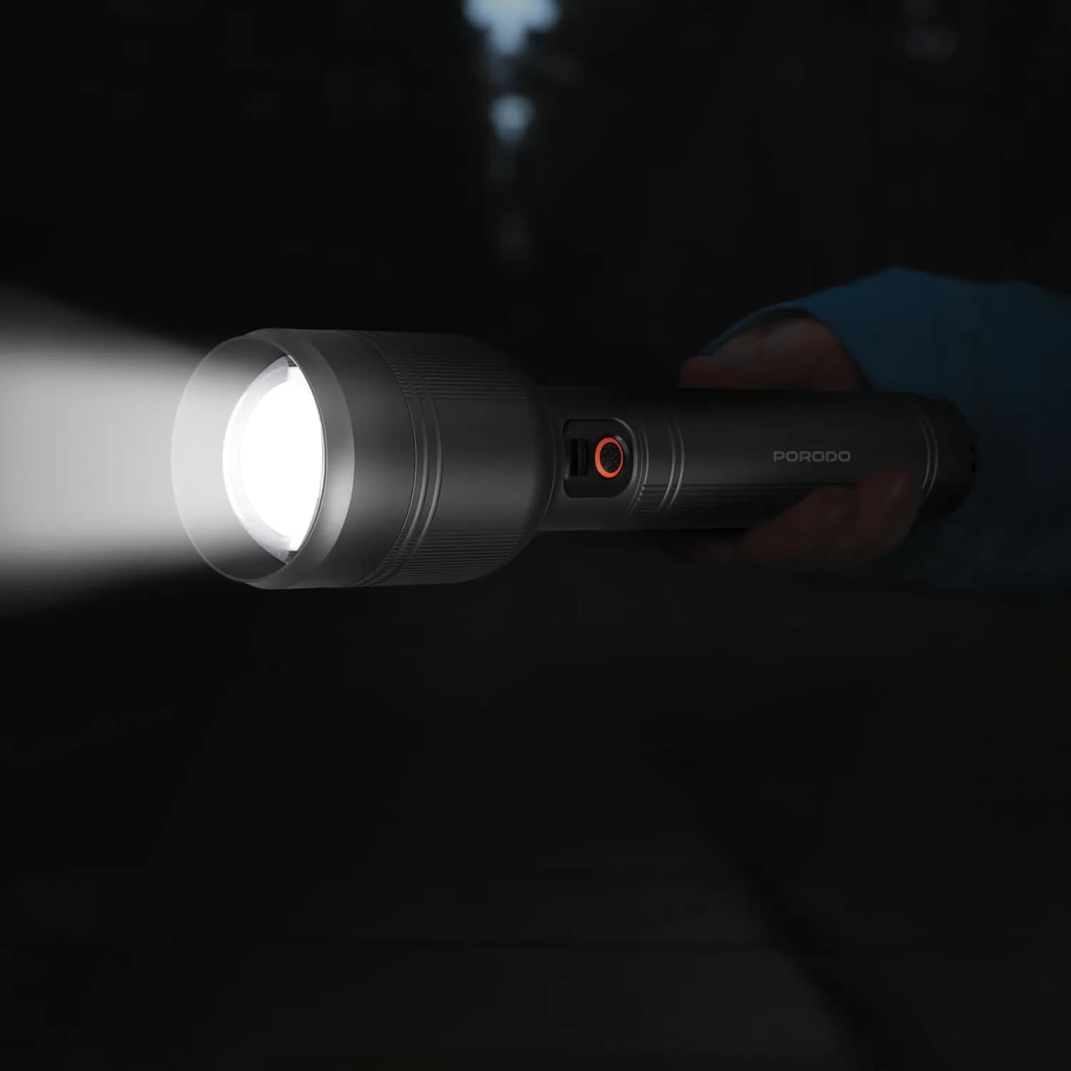 Porodo Flashlight Lumalite 1200 - 1200 Lumens, Grey 5
