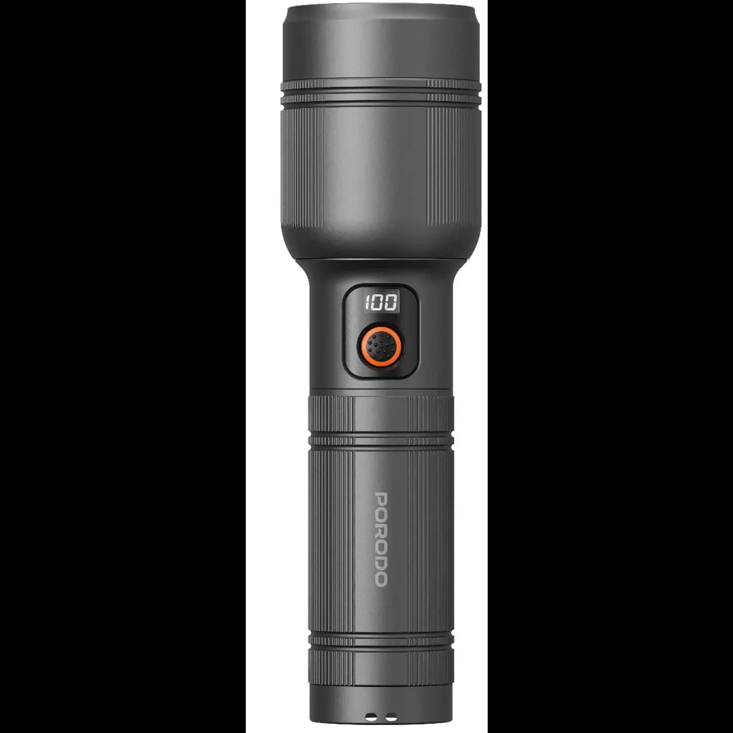Porodo Flashlight Lumalight 2600 - 2600 Lumens, Grey 2