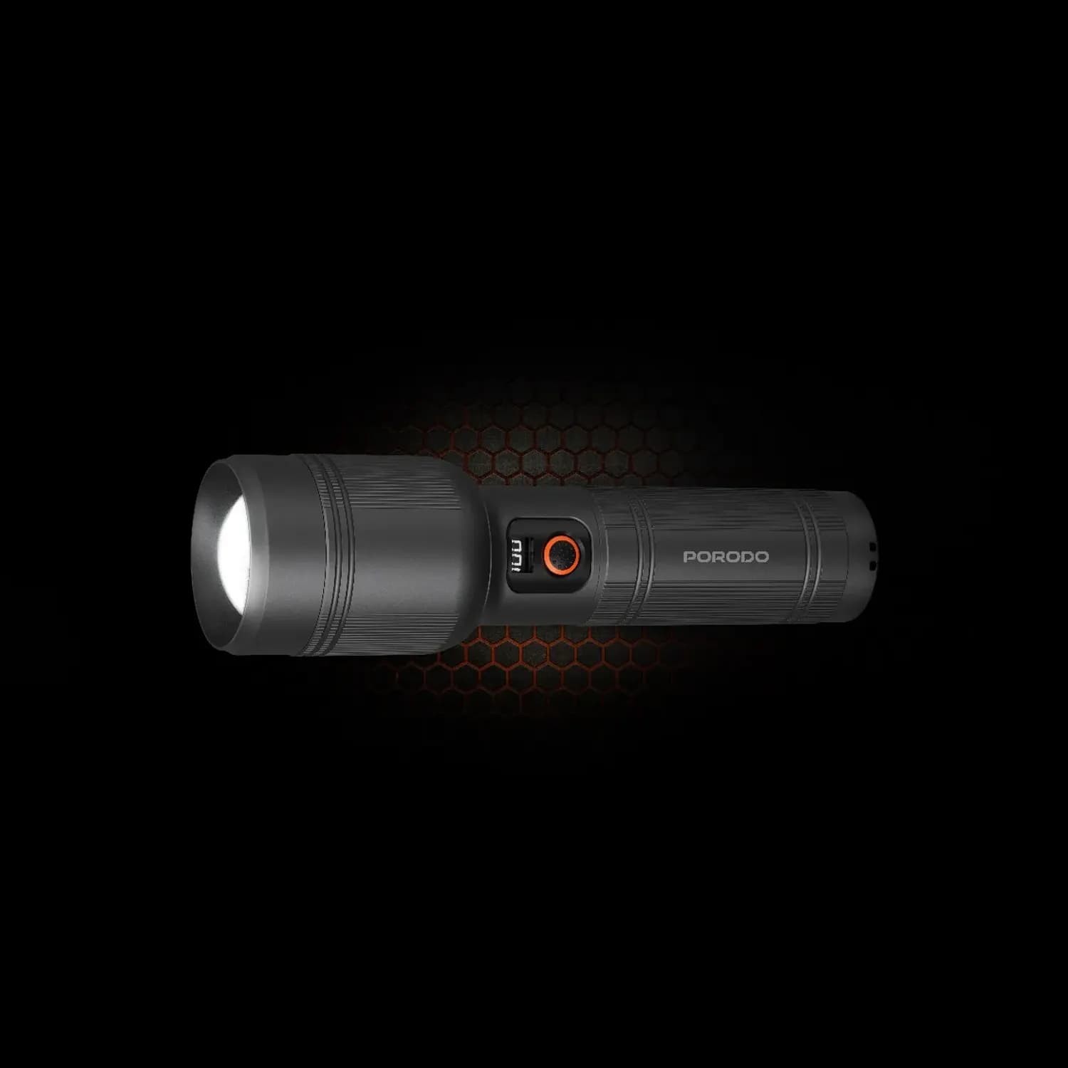 Porodo Flashlight Lumalight 2600 - 2600 Lumens, Grey 5