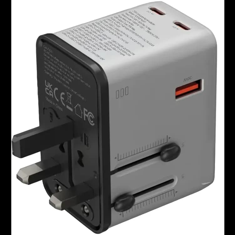 Porodo Power Socket - PD 70W, QC 30W, Black 3