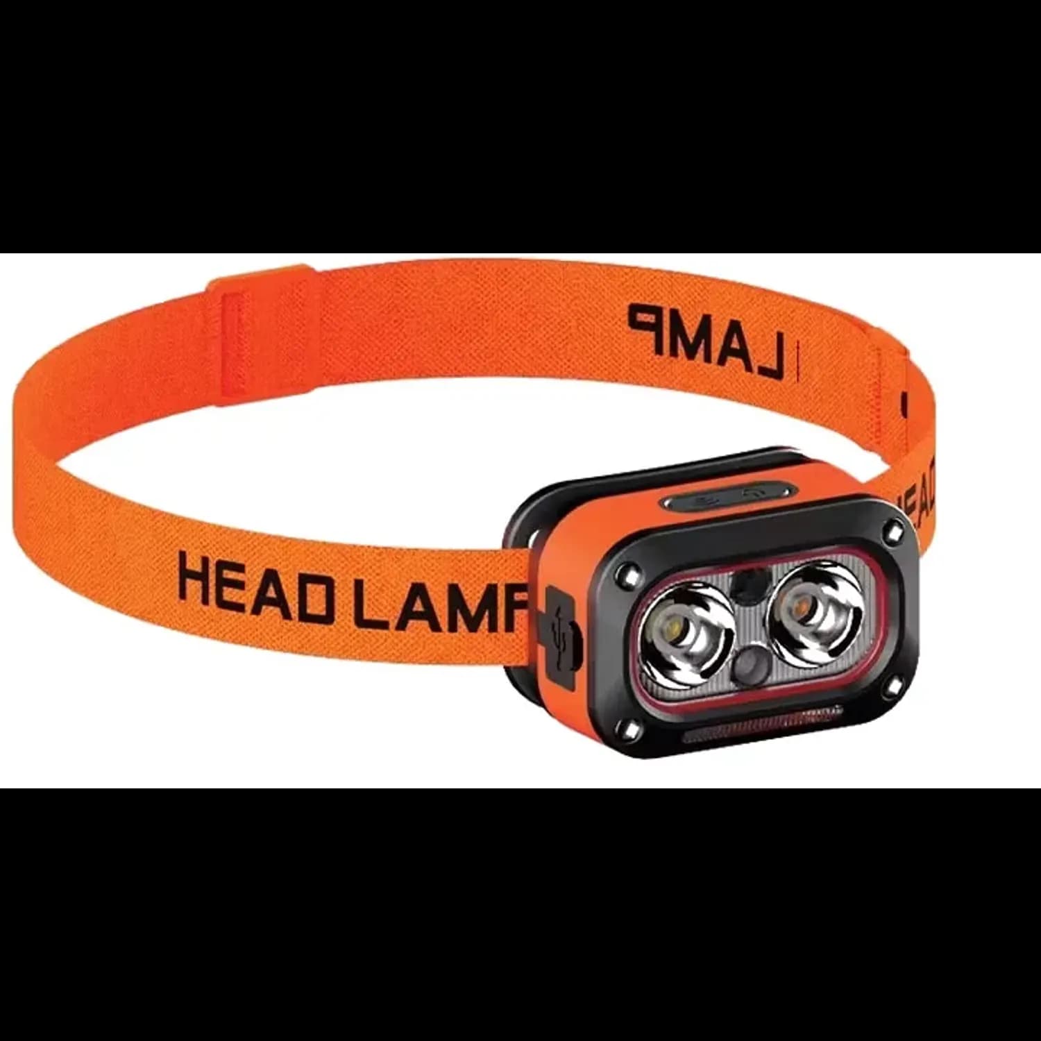 Porodo LED Head Lamp - 150 Lumens, Rechargeable, Orange 1 Porodo LED Head Lamp - 150 Lumens, Rechargeable, Orange 1