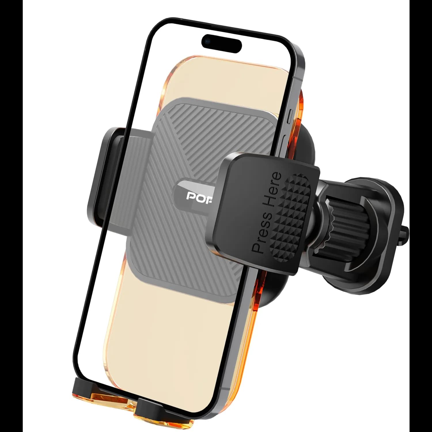 Porodo Phone Holder - 3-in-1 Mount, Black 1