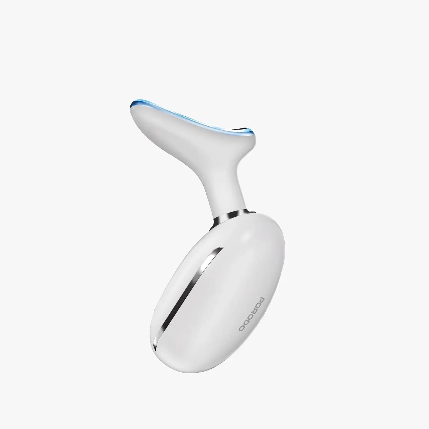 Porodo Face & Neck Light Therapy Massager LifeStile - 4 Speeds, White 4