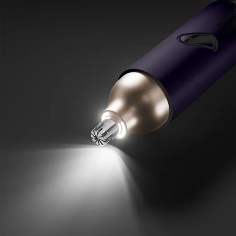 Porodo Electric Shaver 2-in-1 - Dual-Head, Built-in Light, Violet 3