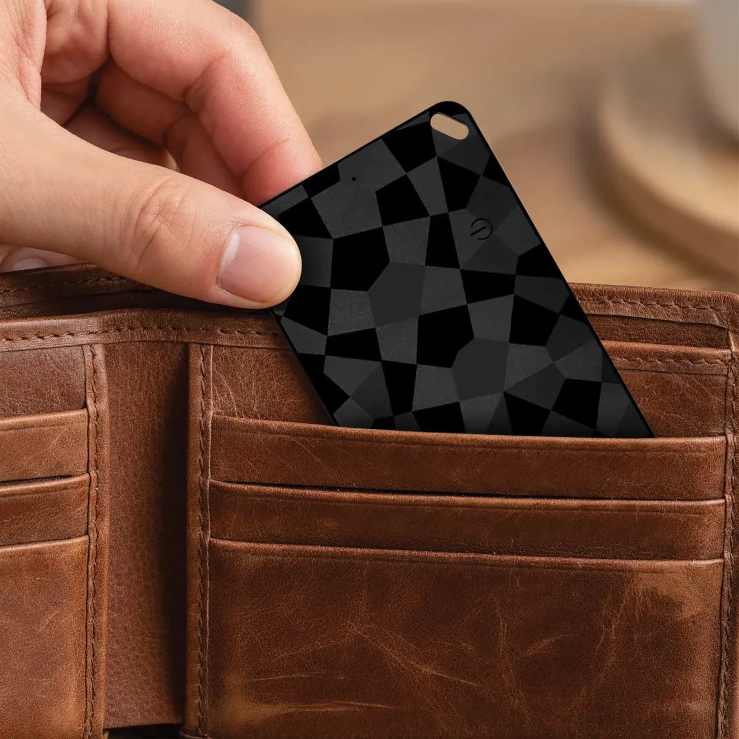 Porodo Smart Card Finder Findora II - Bluetooth 5.2, Black 2